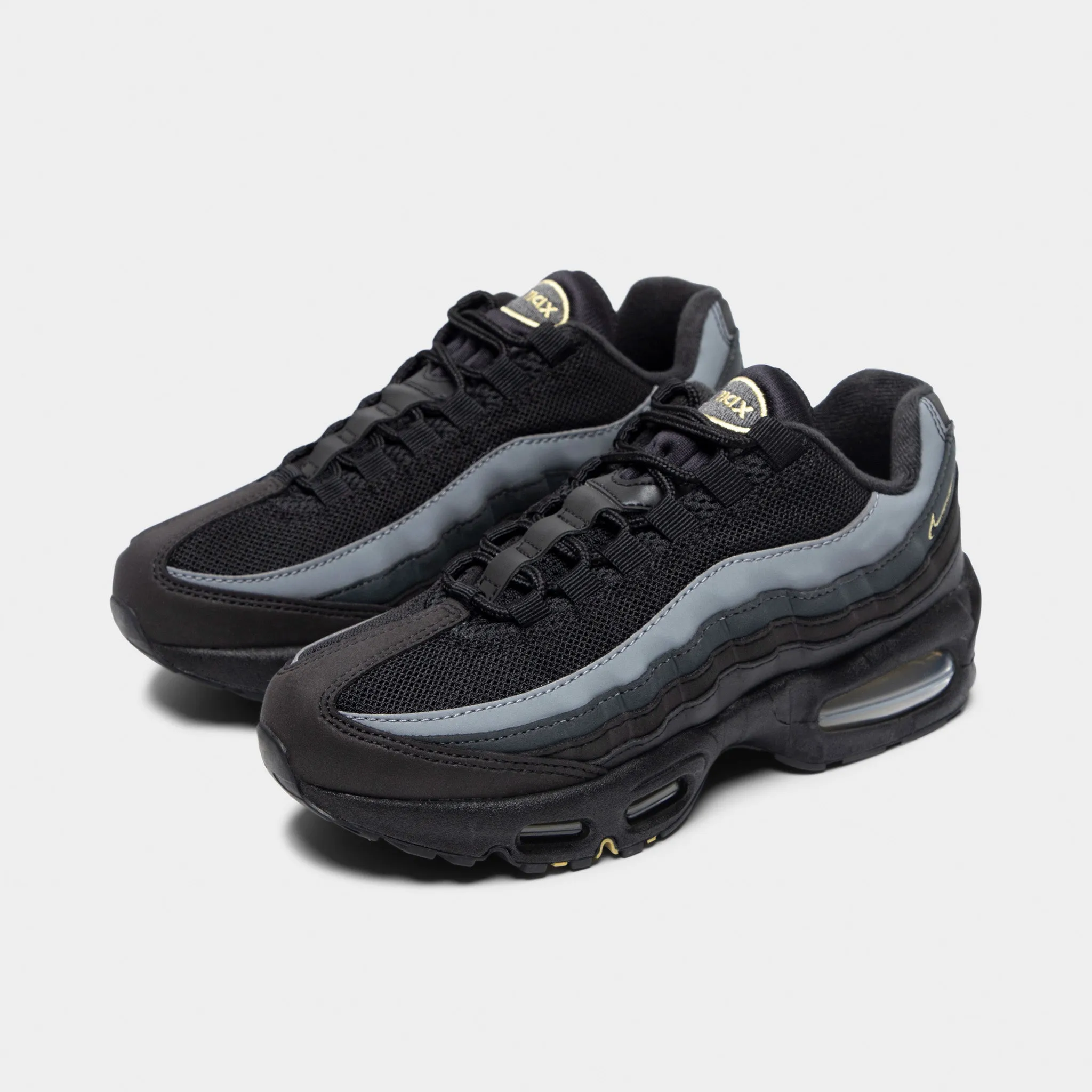 Nike Air Max 95 GS Black / Buff Gold - Anthrachite Softness