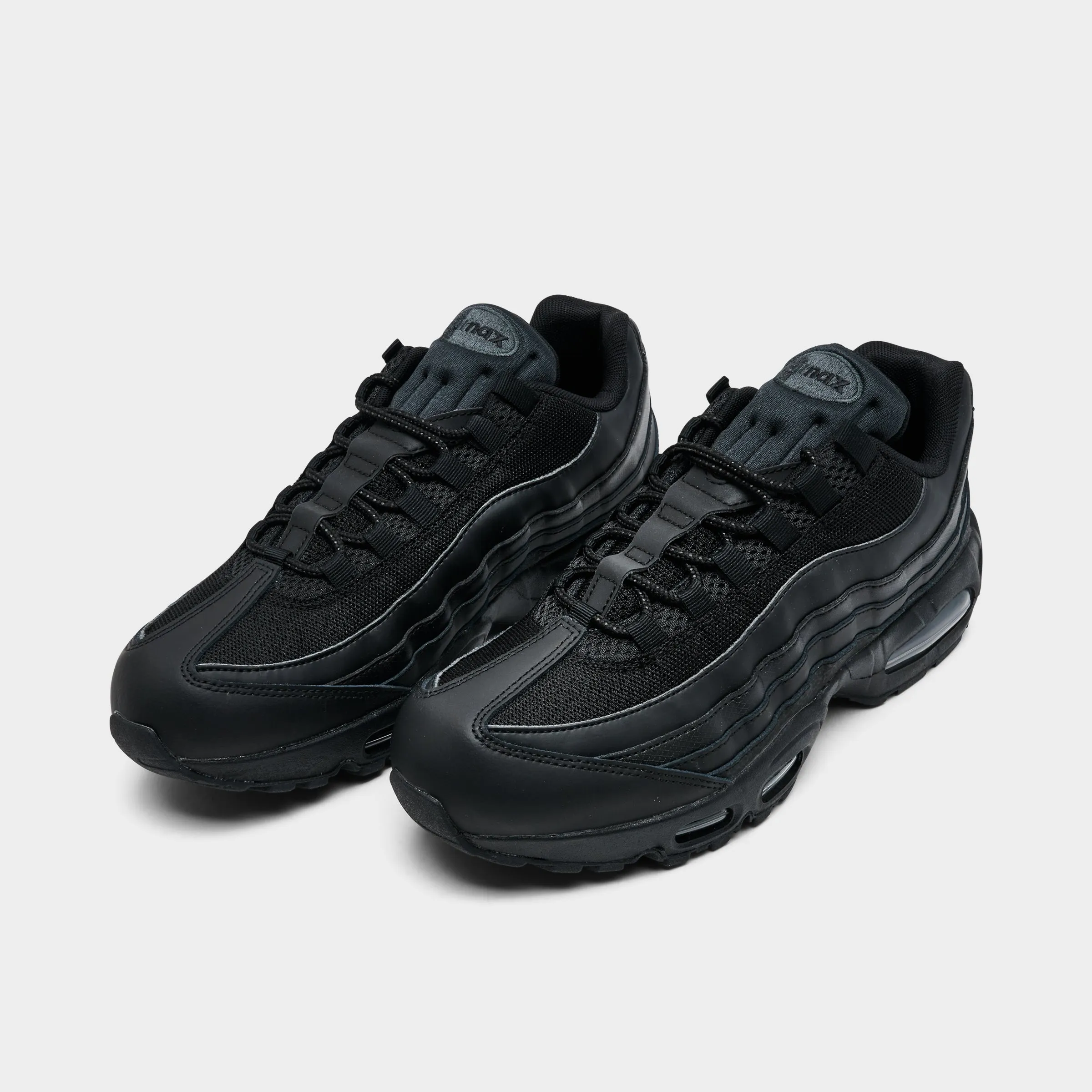 Hyperlock Heel Counter Elastic Lacing Nike Air Max 95 OG Black / Black - Anthracite