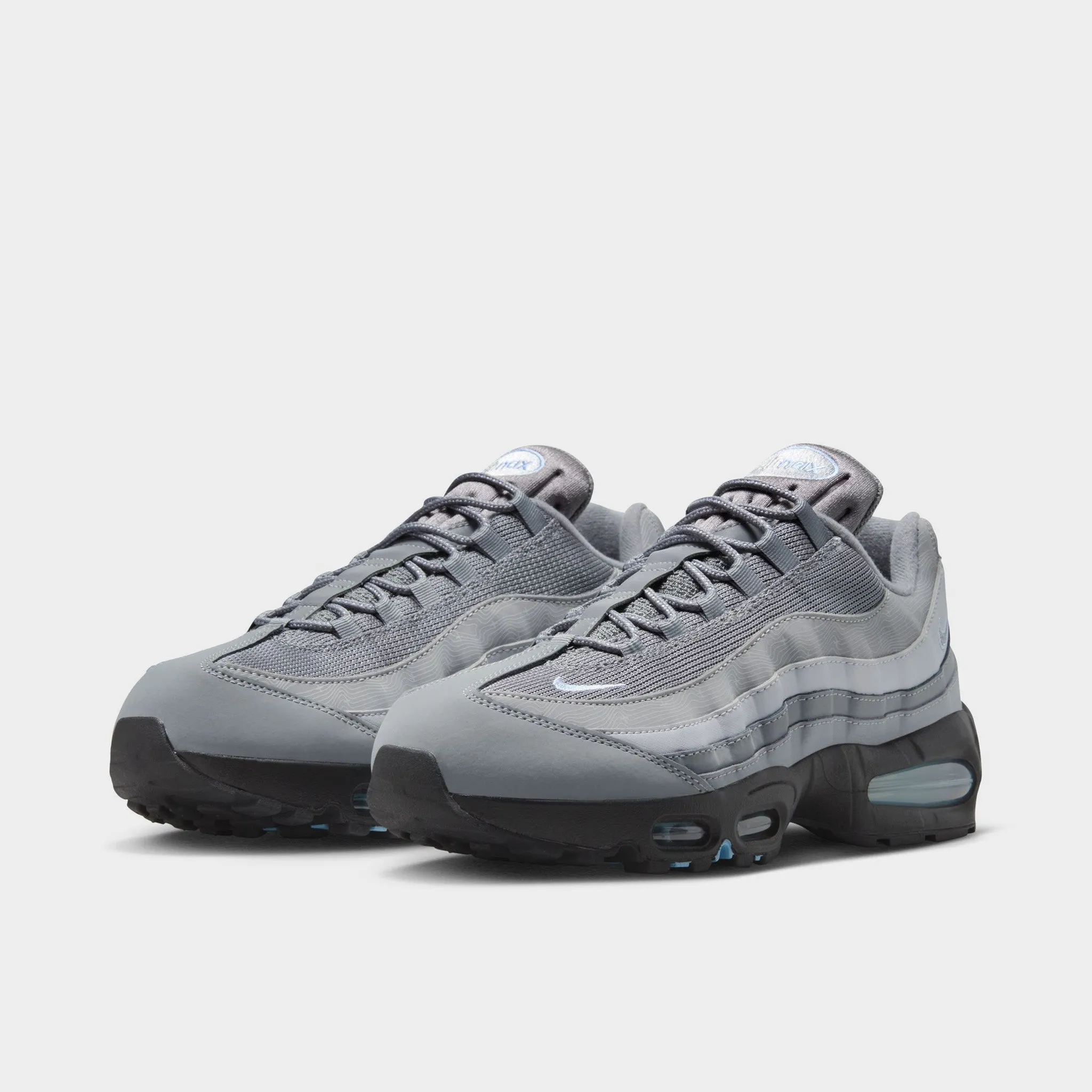 Nike Air Max 95 OG Cool Grey / Psychic Blue Eco Friendly Material