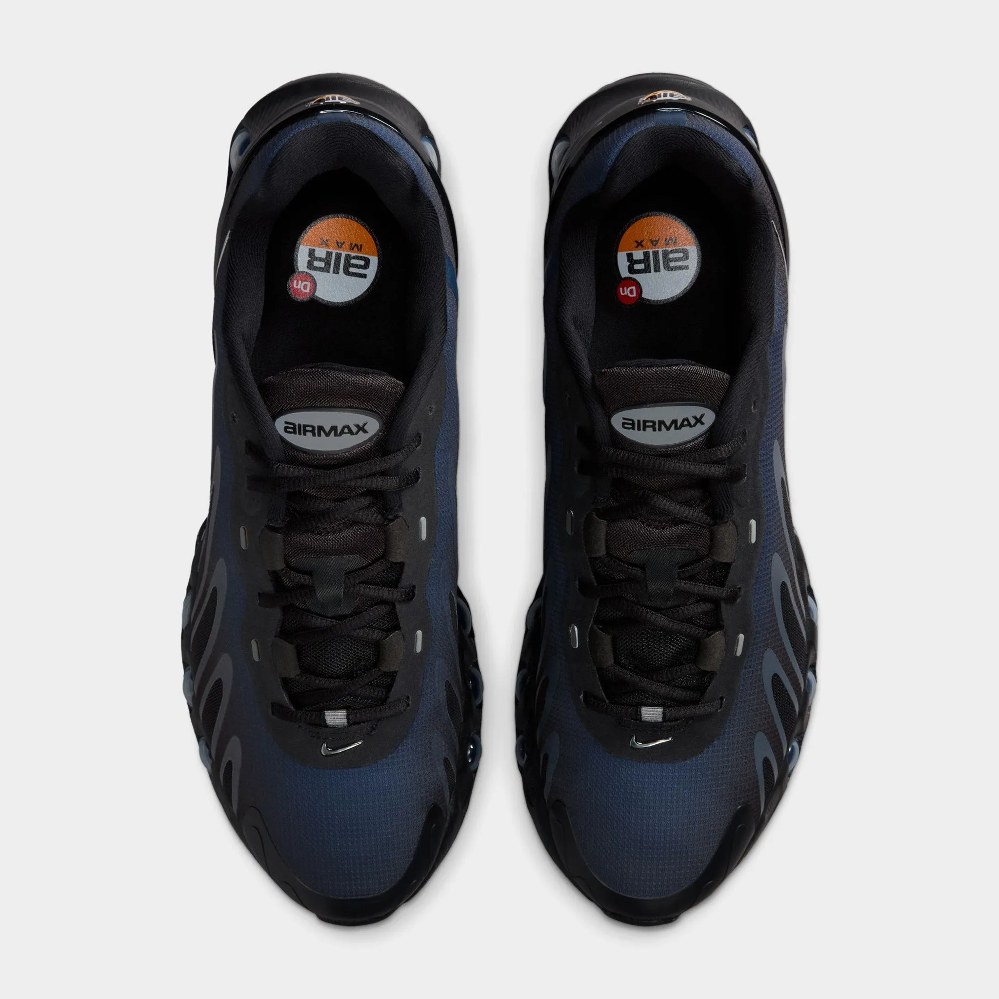 Nike Air Max DN 8 Black / Metallic Silver - Thunder Blue Anti Fatigue Tech Recycled Components