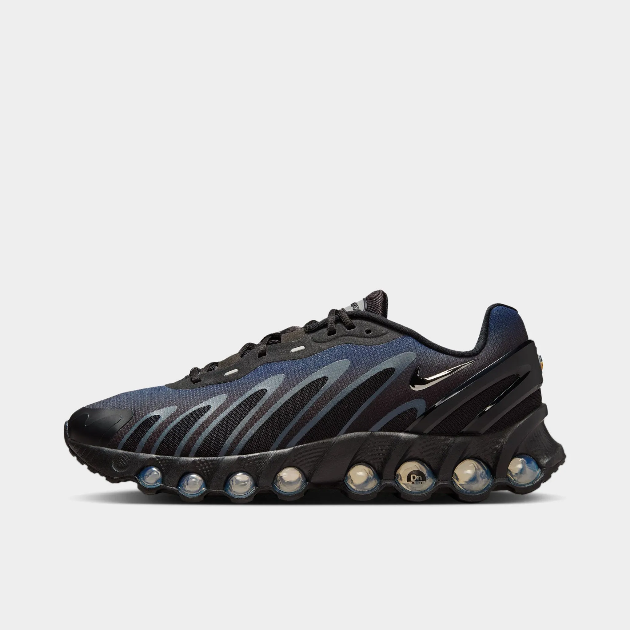 Nike Air Max DN 8 Black / Metallic Silver - Thunder Blue Soft Bounce Unbeatable flexibility