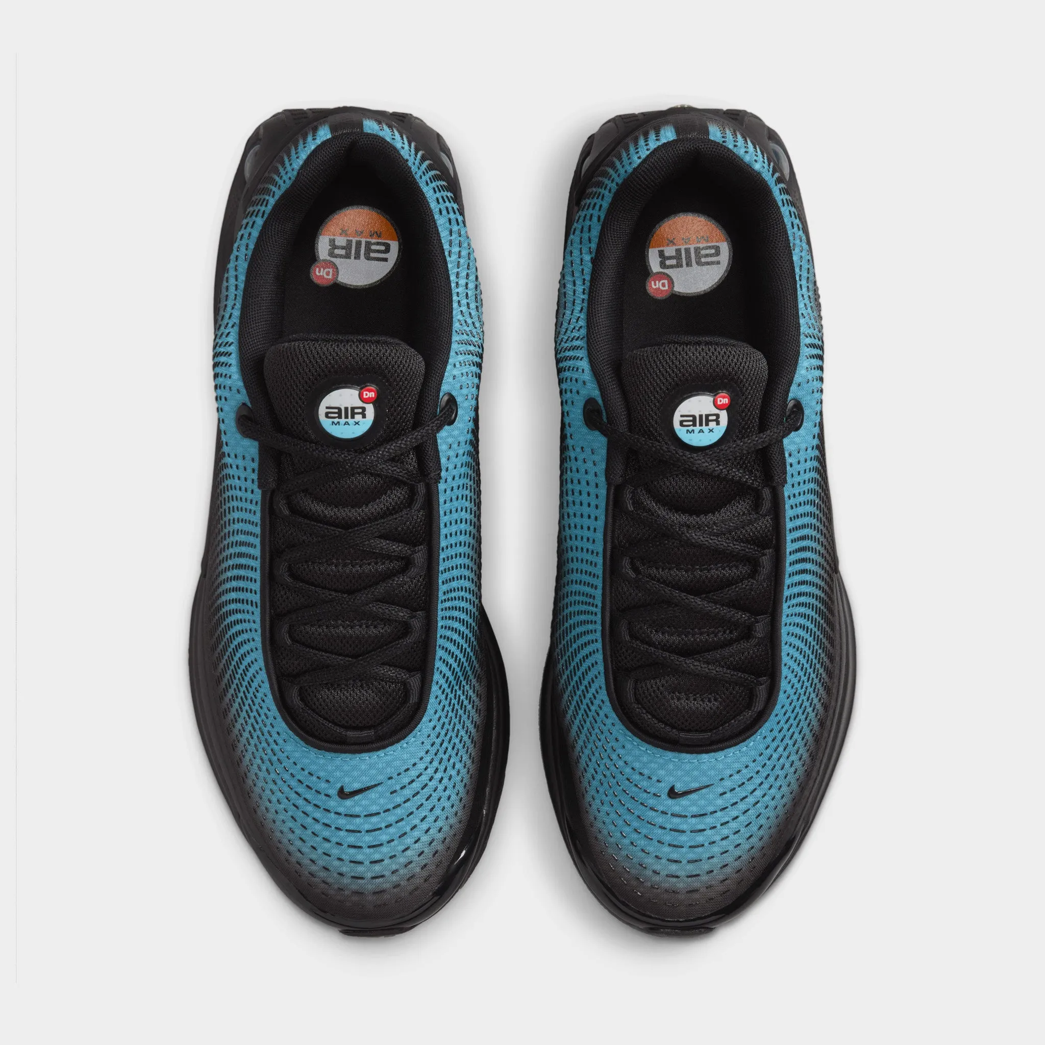 Nike Air Max DN Black / Baltic Blue - Cool Grey Adaptive Fit System Dynamic Traction