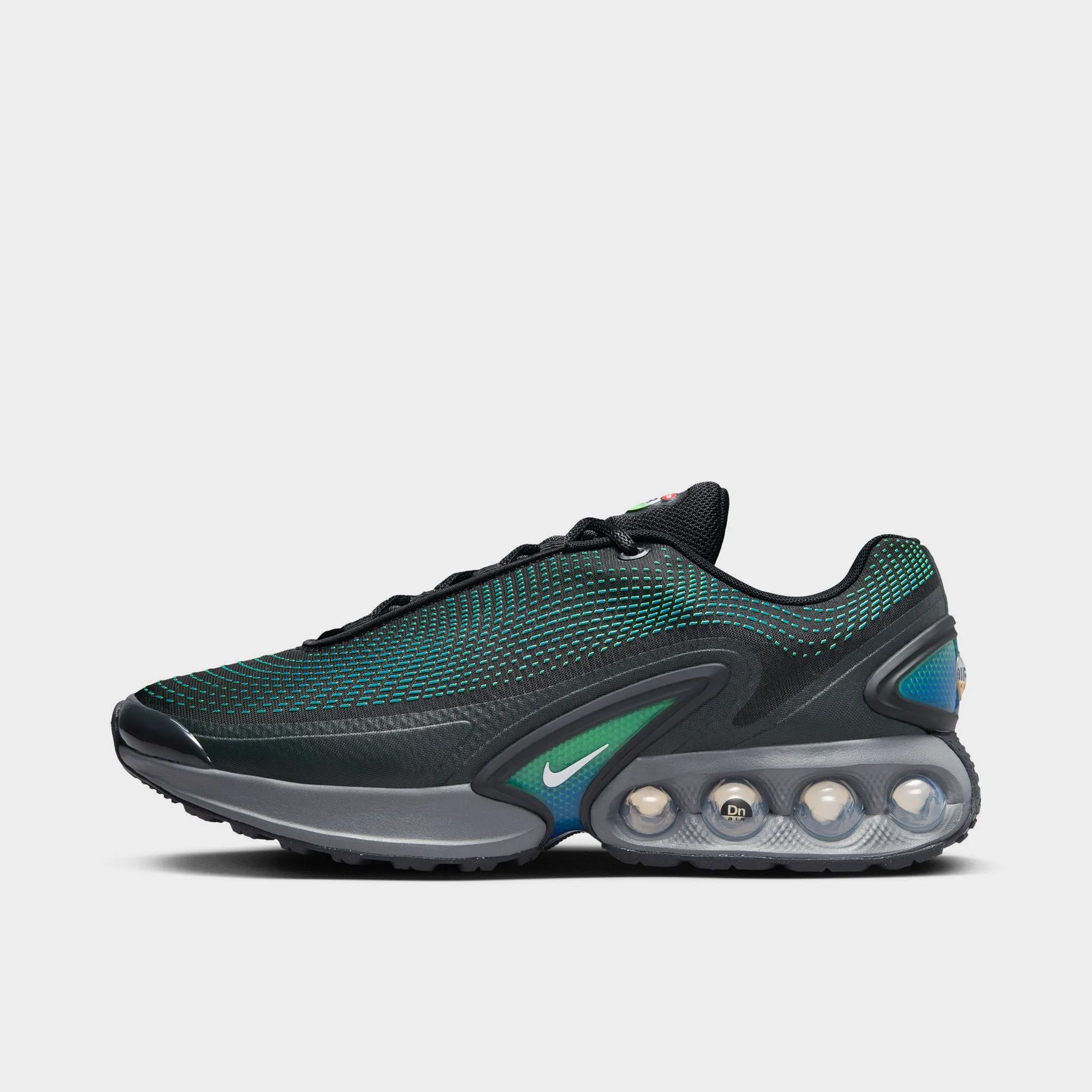 Unbeatable comfort Injection Molded Construction Nike Air Max DN Black / White - Hyper Cobalt