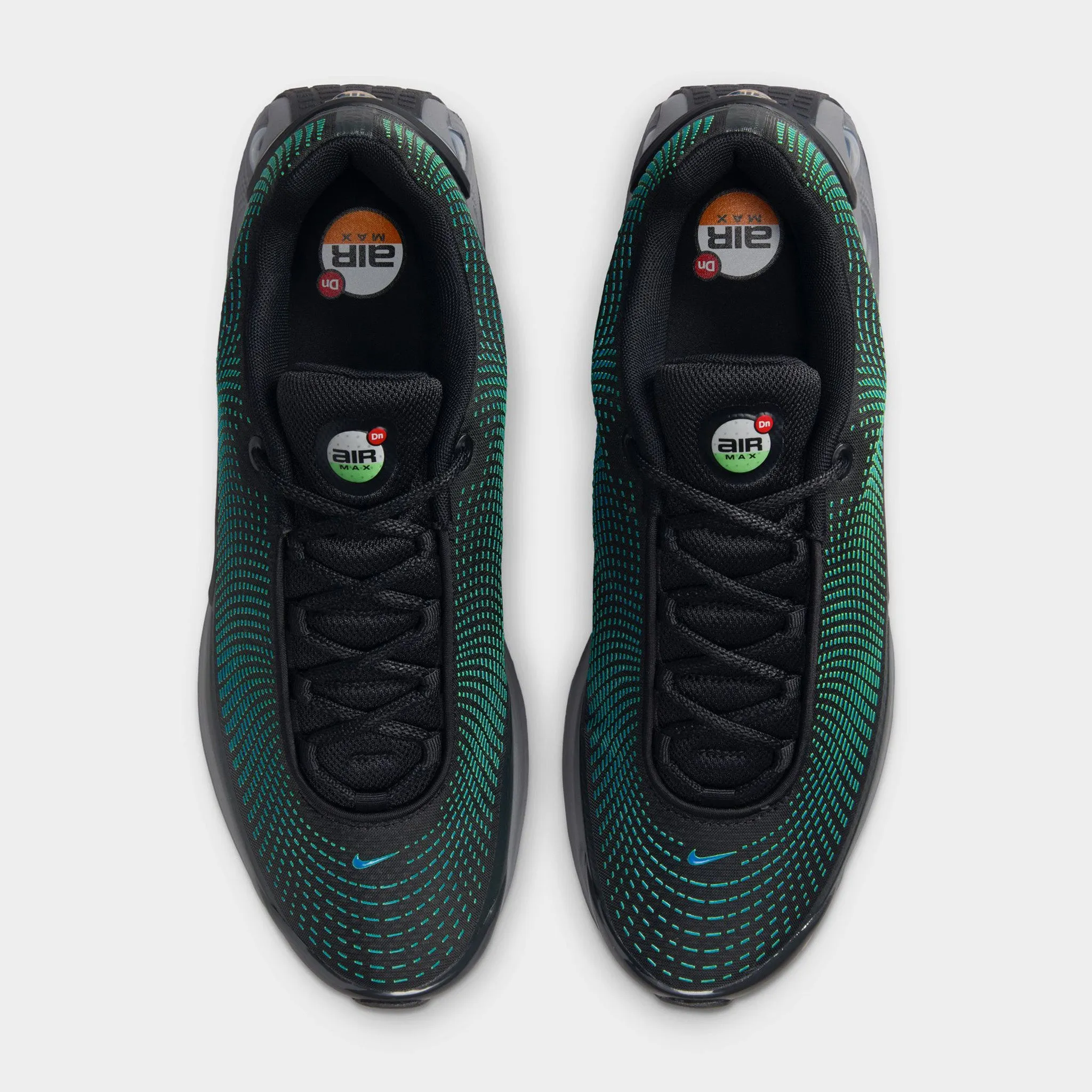 Shock Absorption Soles Trail Running Nike Air Max DN Black / White - Hyper Cobalt
