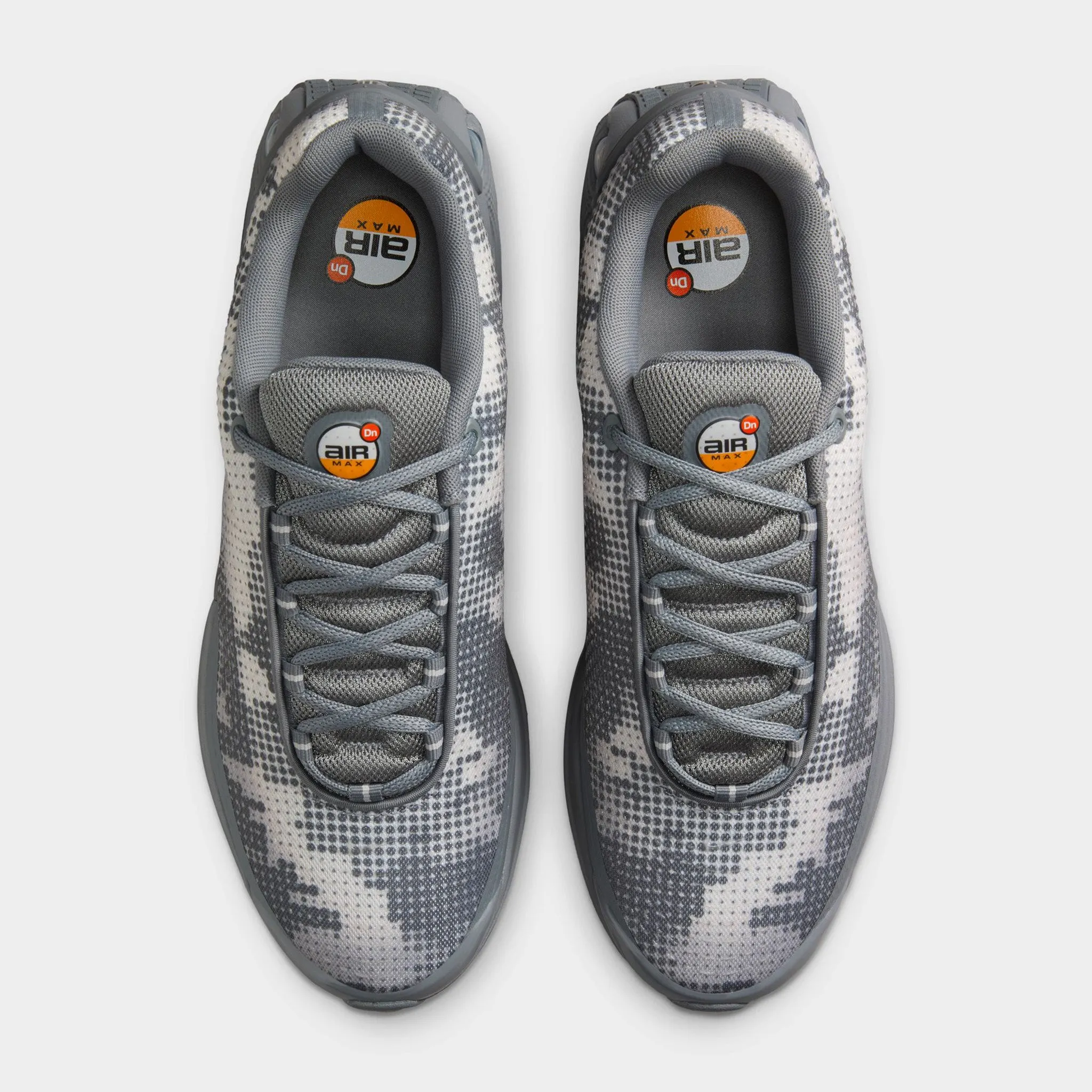 Anti Slip Traction Flat Knit Texture Nike Air Max DN Cool Grey / Metallic Silver - Phantom