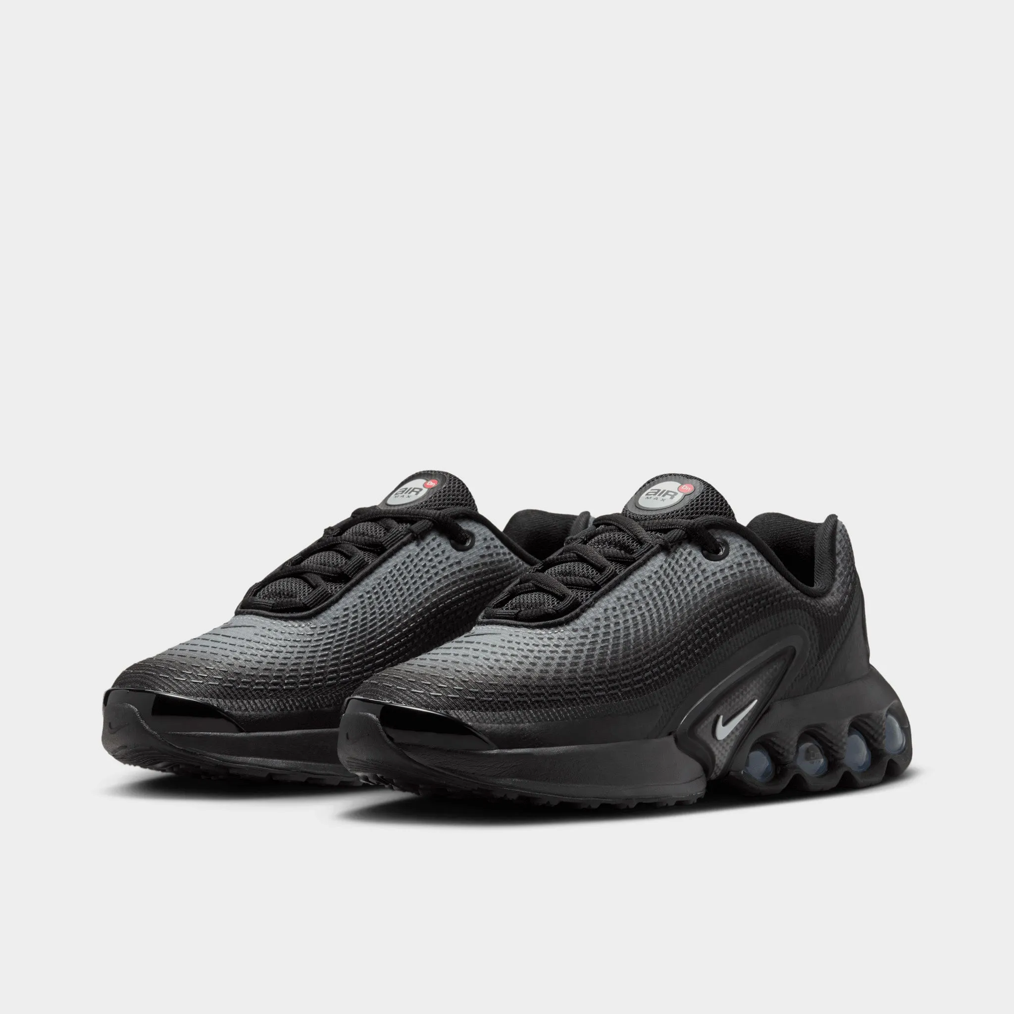 Energy Boost Nike Air Max DN GS Black / Light Smoke Grey - Metallic Silver