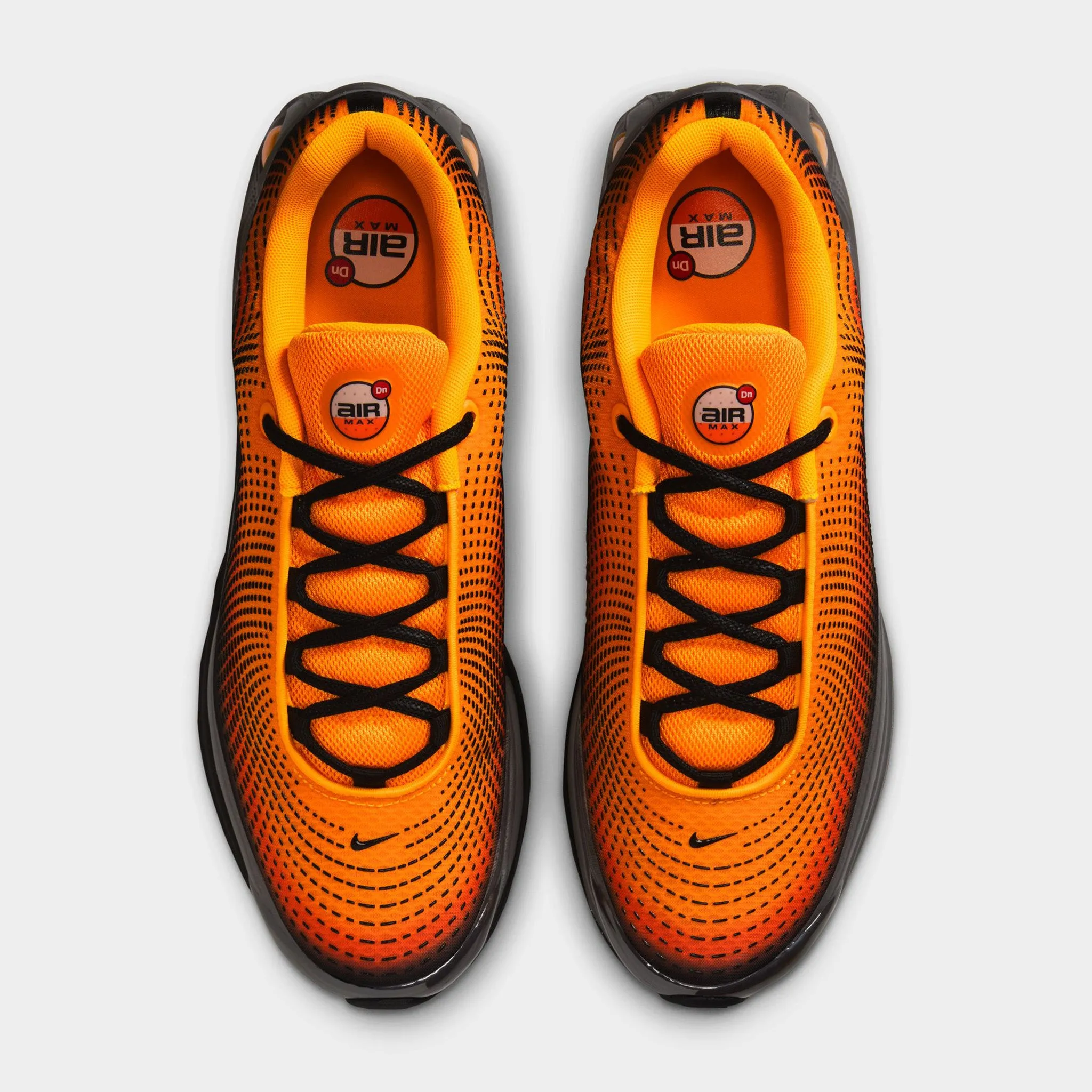 Nike Air Max DN SE Laser Orange / Comet Red - Black Airflow Mesh Panels