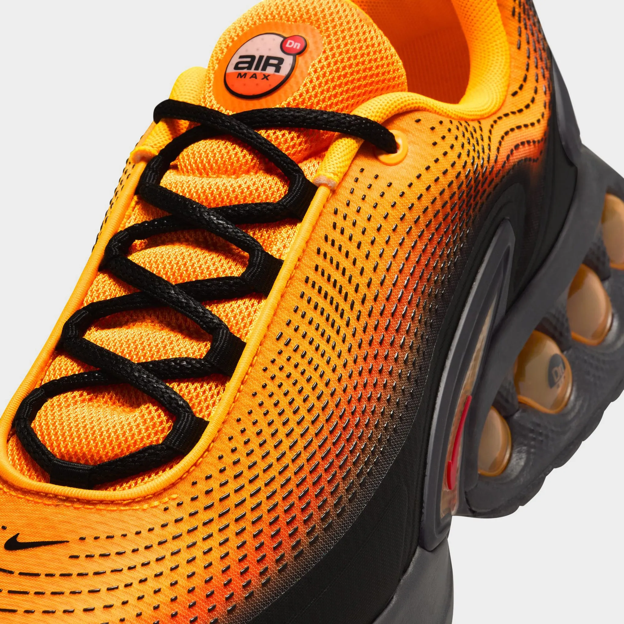Nike Air Max DN SE Laser Orange / Comet Red - Black Lace Loop