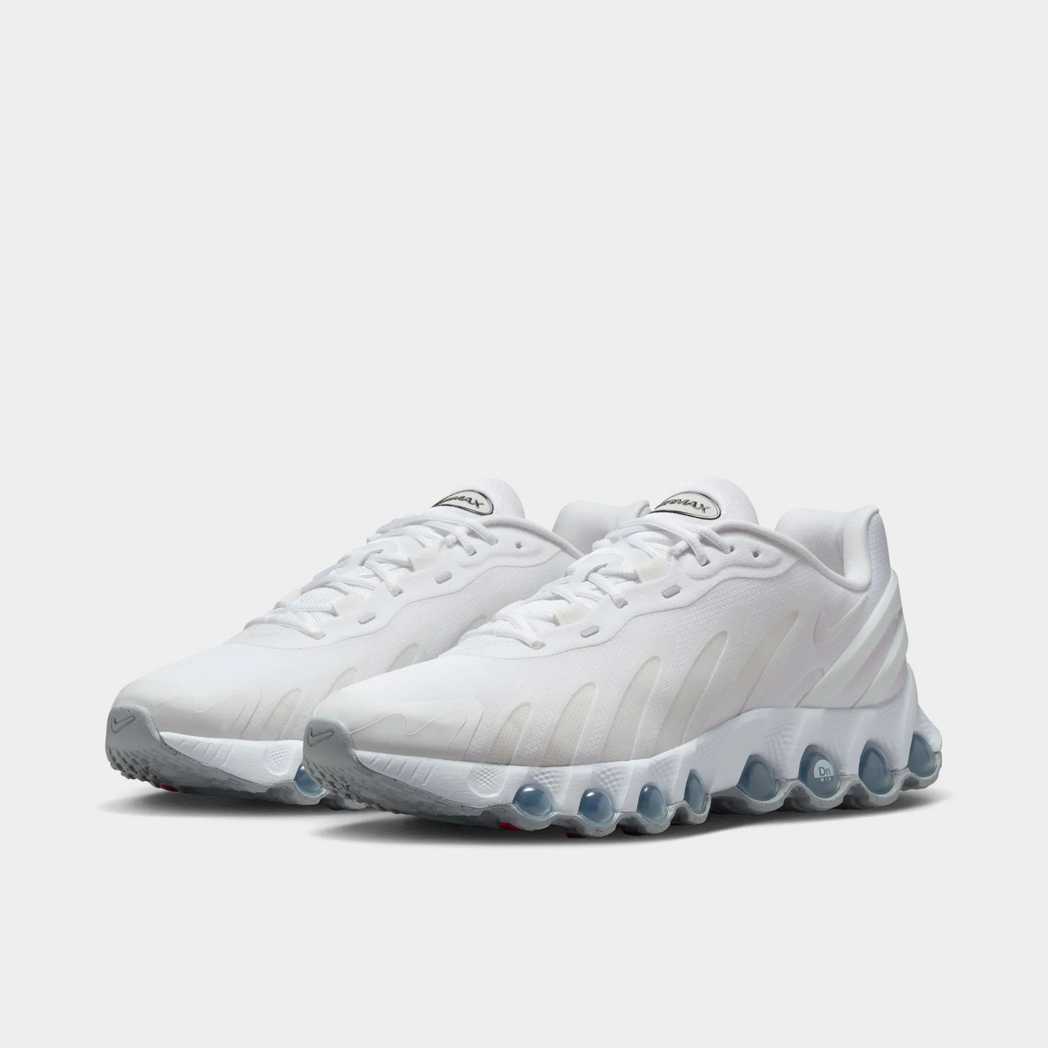 Nike Air Max DN8 White / Metallic Silver - White Snug Heel Lock Fit