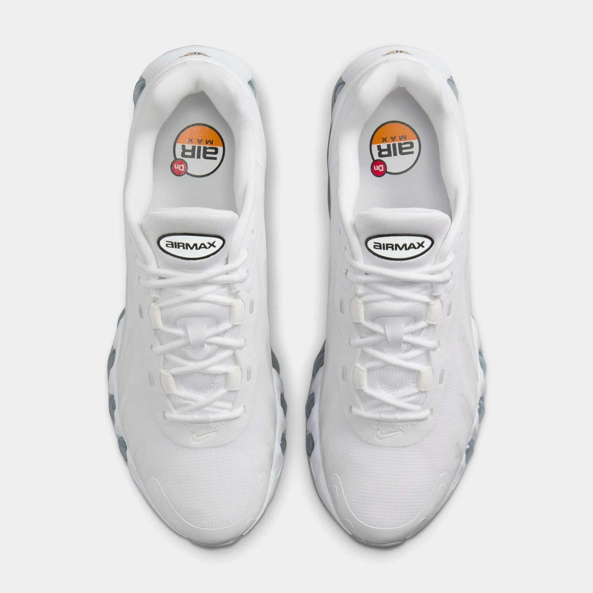 Lace Free Nike Air Max DN8 White / Metallic Silver - White