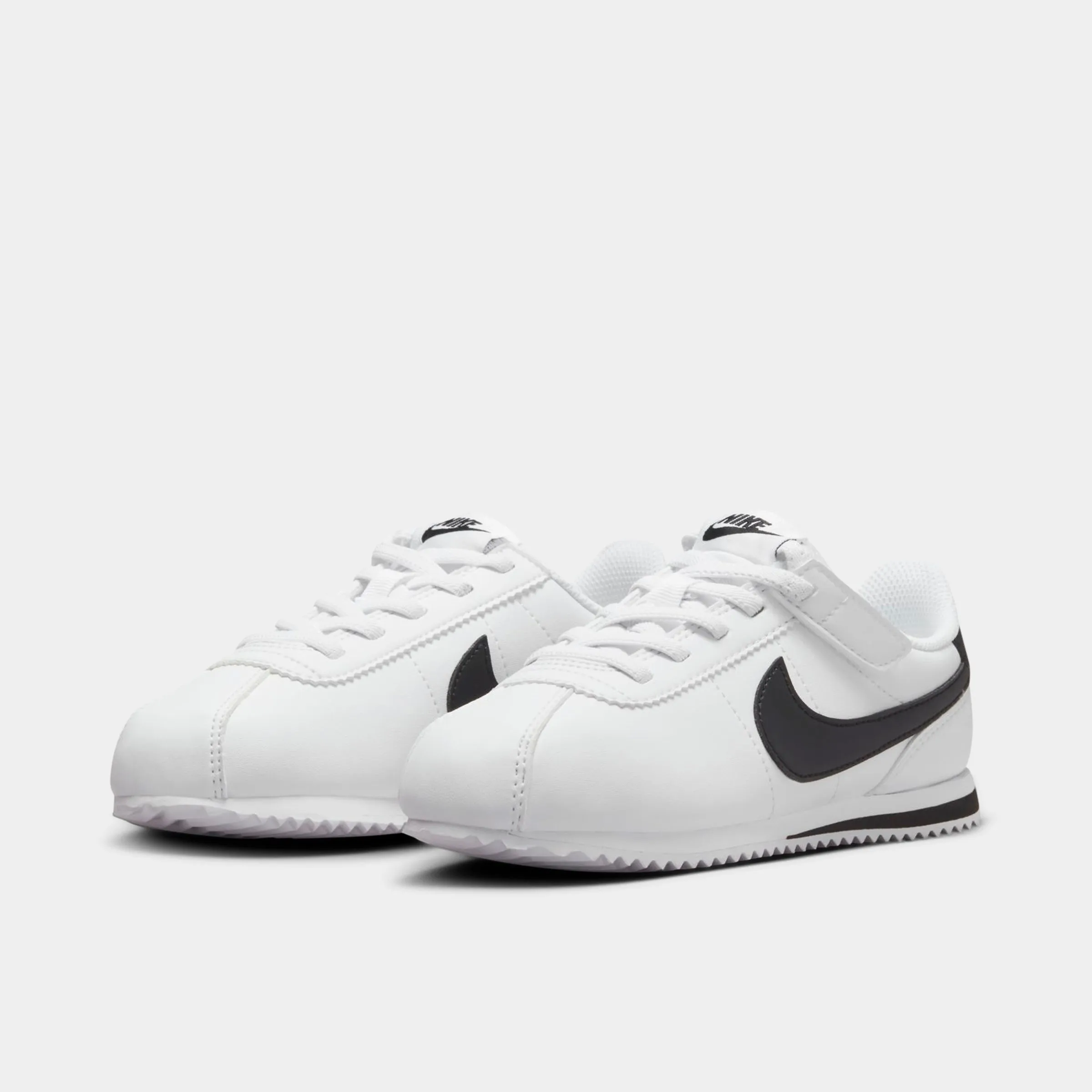 Nike Cortez Easyon PS White / Black Comfortable Linings Eco Comfort
