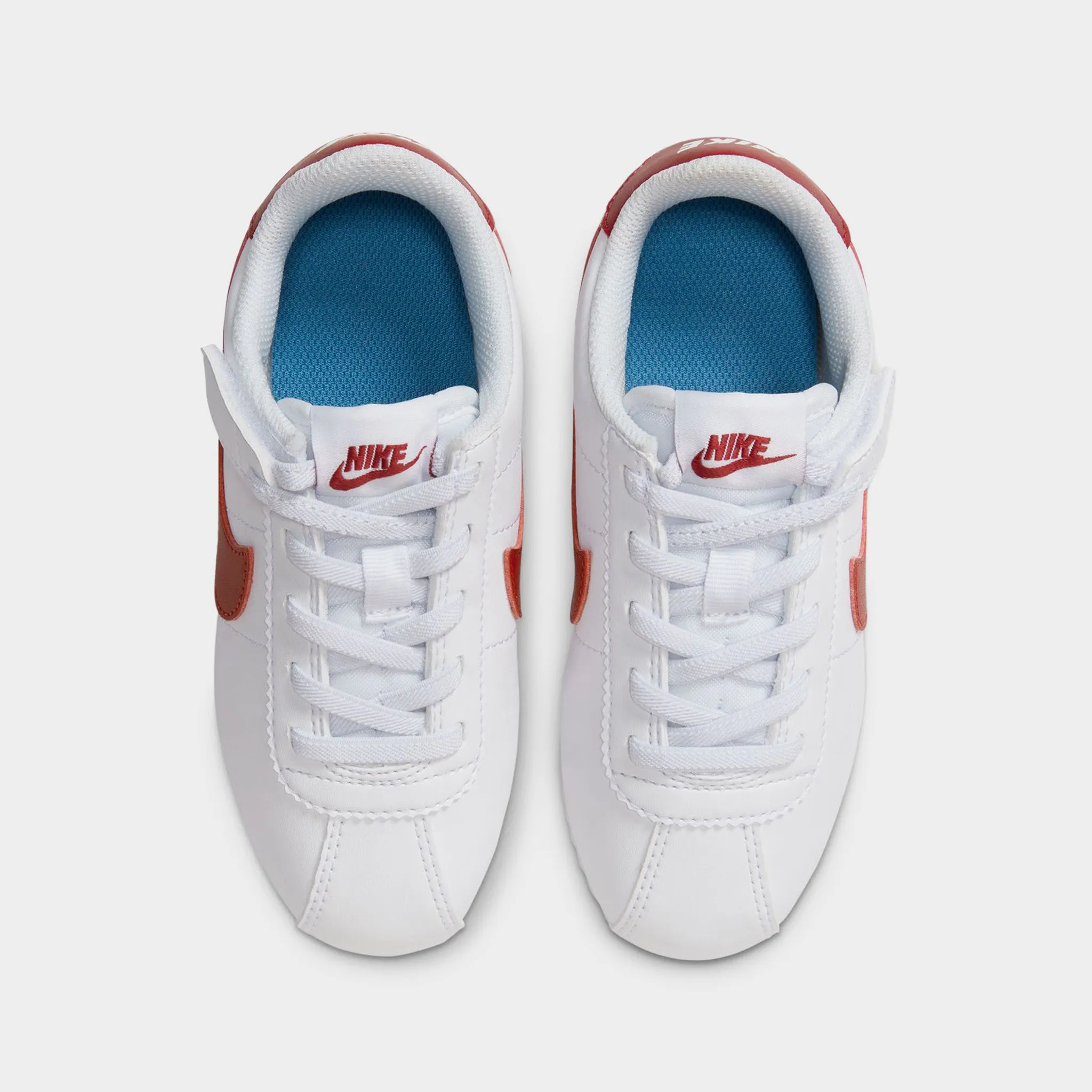 Nike Cortez EasyOn PS White / Varsity Red - Varsity Blue Anti Slip Outsole Casual Vibe