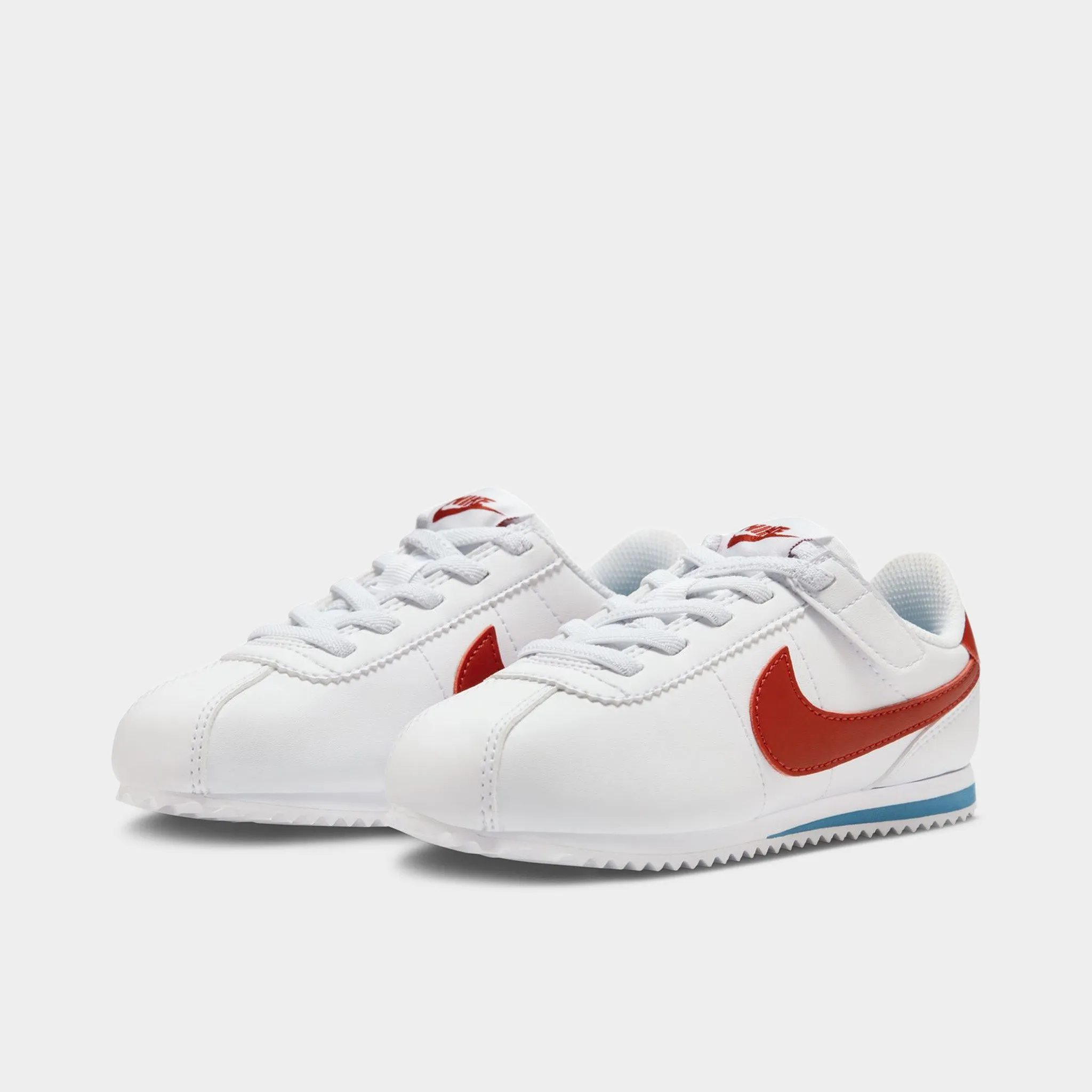 Nike Cortez EasyOn PS White / Varsity Red - Varsity Blue All Fit Design Comfort Linings