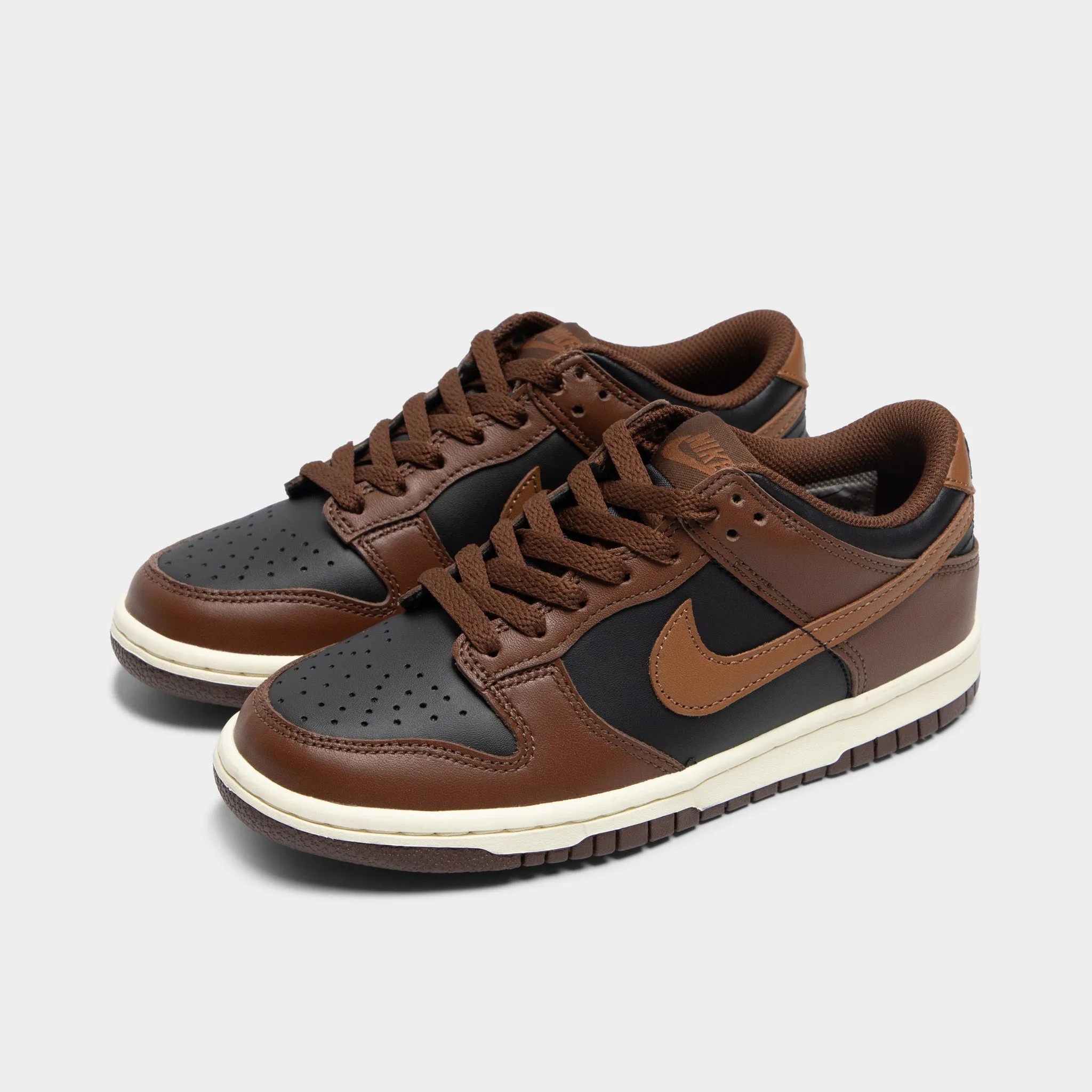 Nike Dunk Low GS Black / British Tan - Cacao Wow Premium Cushion