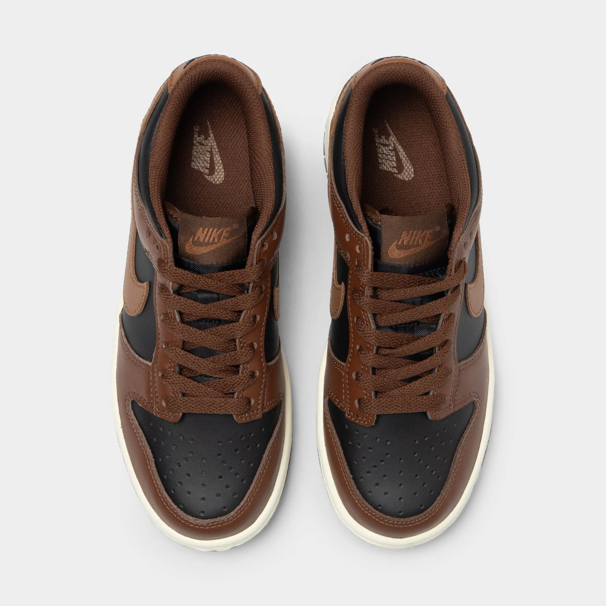 Universal Fit Nike Dunk Low GS Black / British Tan - Cacao Wow