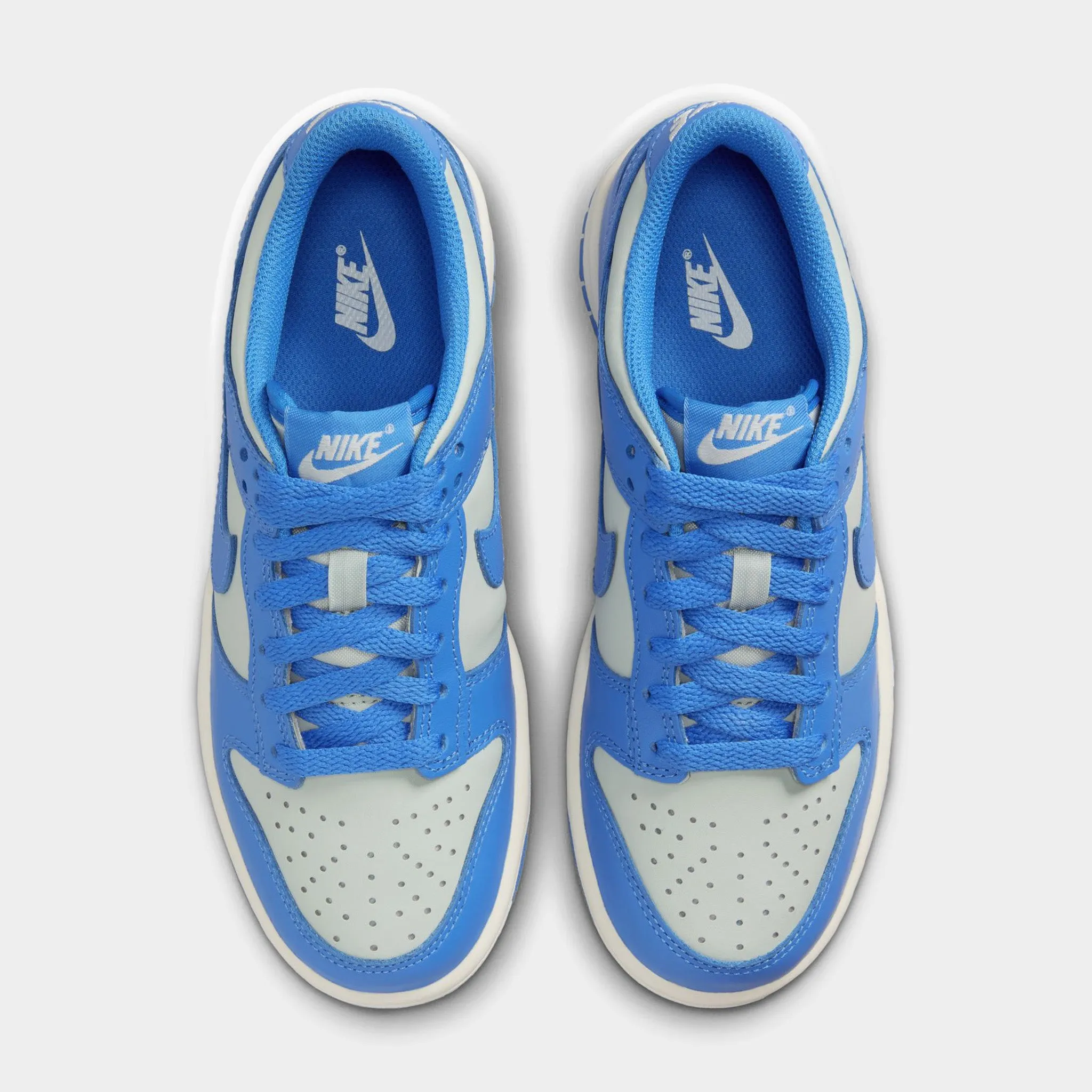 Nike Dunk Low GS Light Silver / Light Photo Blue - Sail Fast Response Quick Release Laces