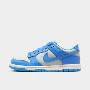Abrasion Resistant Material High Top Design Nike Dunk Low GS Light Silver / Light Photo Blue - Sail
