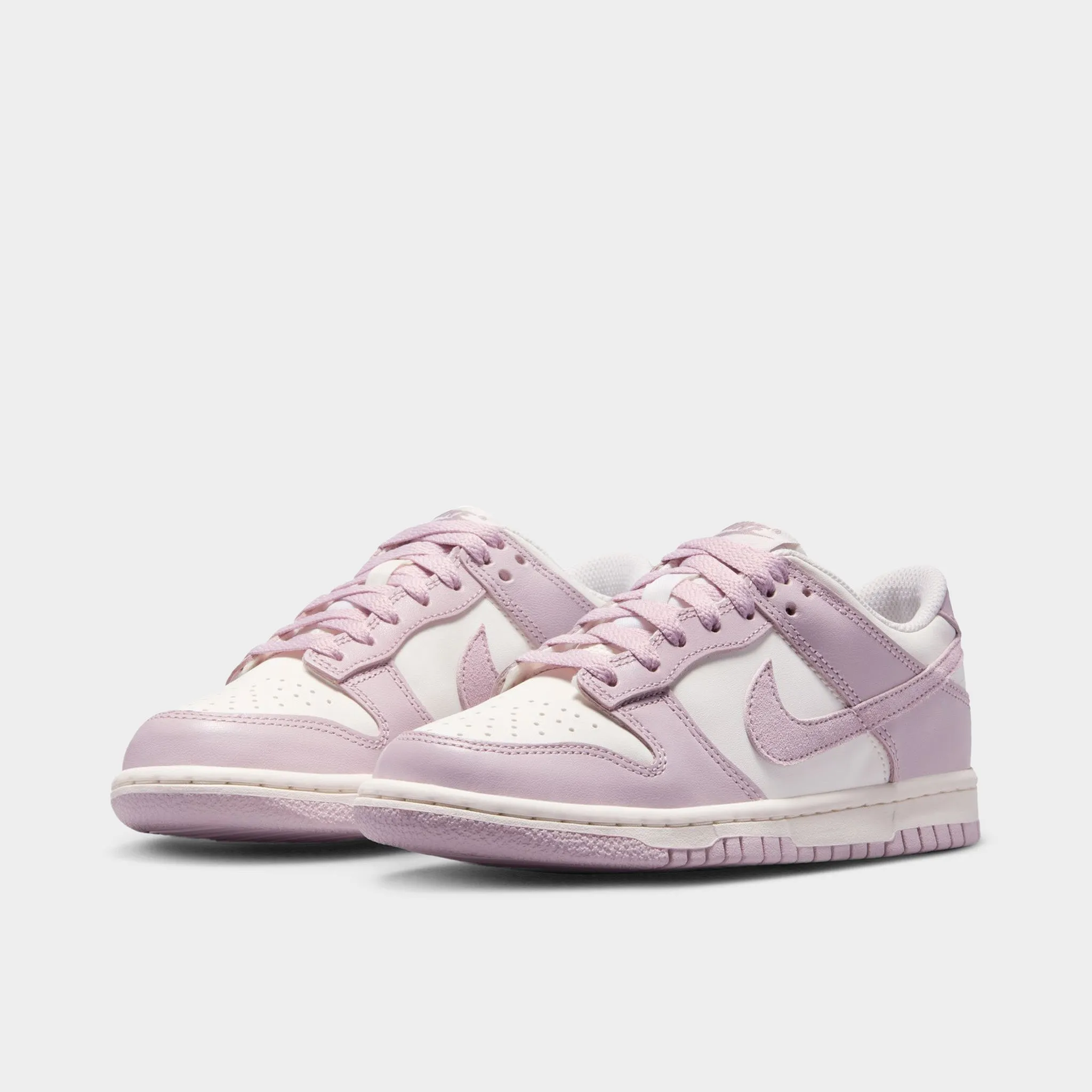 Nike Dunk Low GS Sail / Particle Rose - Enigma Stone RoadRunning Traction Control