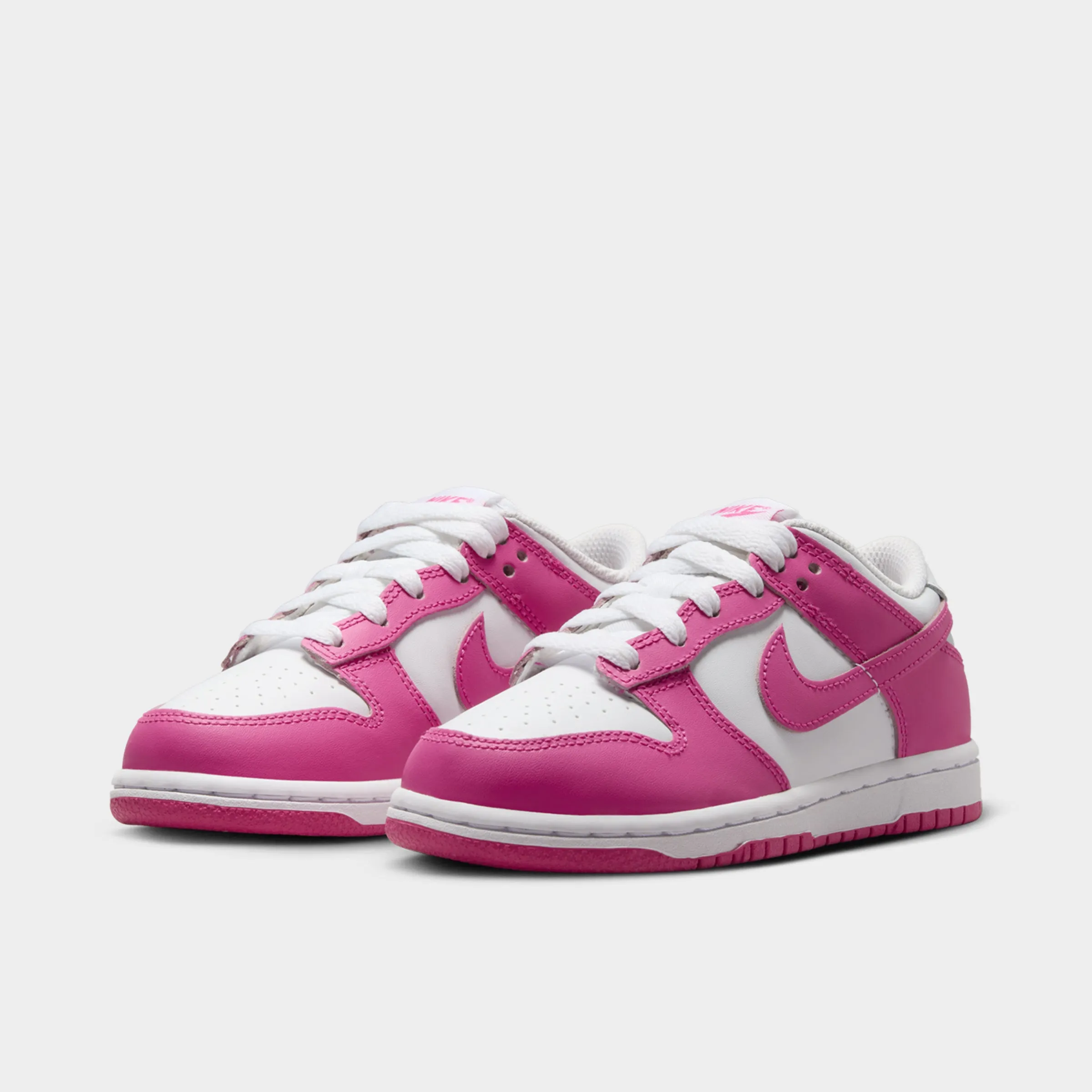 Breathable Perforated Panels Nike Dunk Low PS White / Laser Fuschia