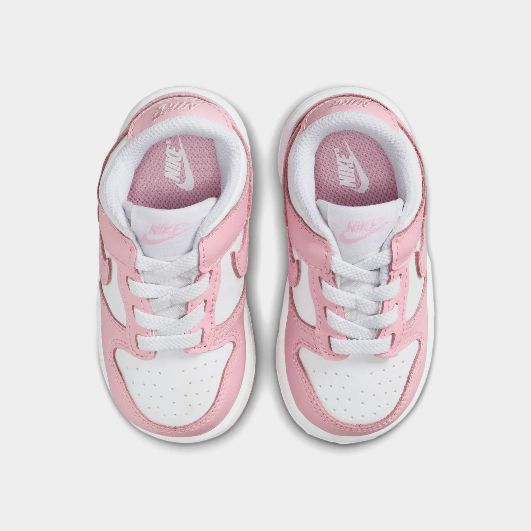 Nike Dunk Low TD White / Medium Soft Pink - White Responsive Fit Athletic Streetwear Style