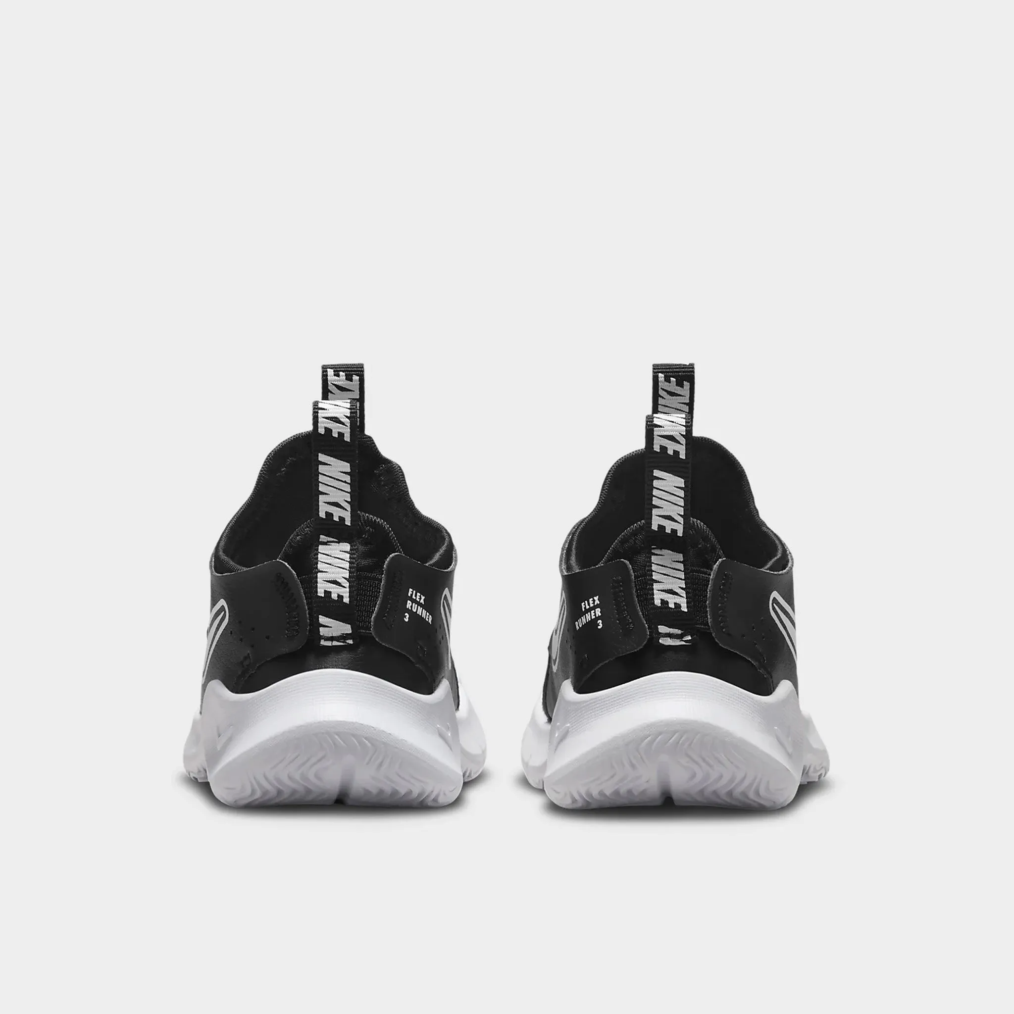 Nike Flex Runner 3 TD Black / White Stretch Lace System Glam shock absorption