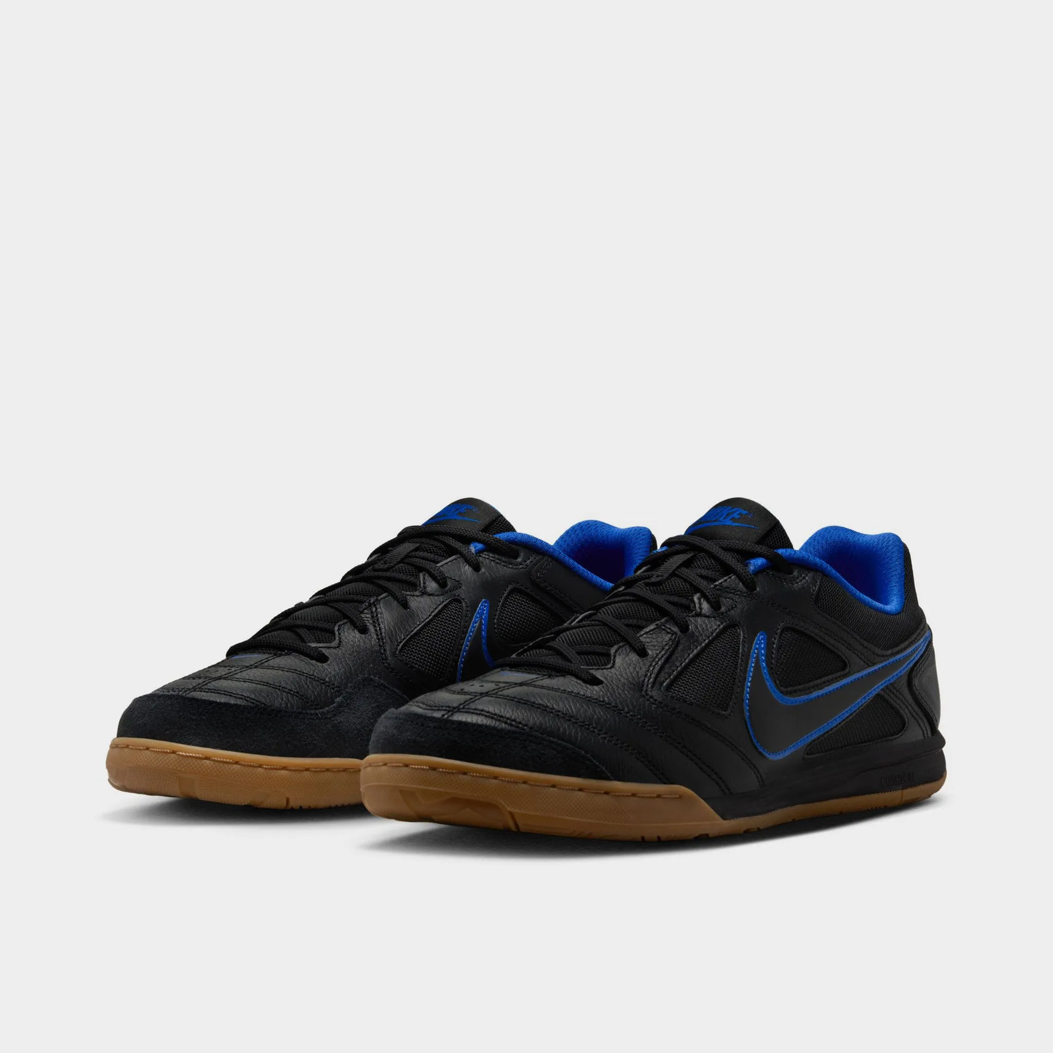 Nike Gato Black / Royal Blue - Gum Light Brown Soft Step Hydrophobic Materials