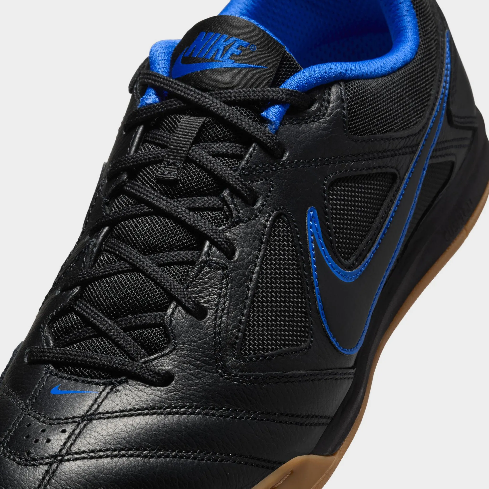 Nike Gato Black / Royal Blue - Gum Light Brown Refined chic Structured grip