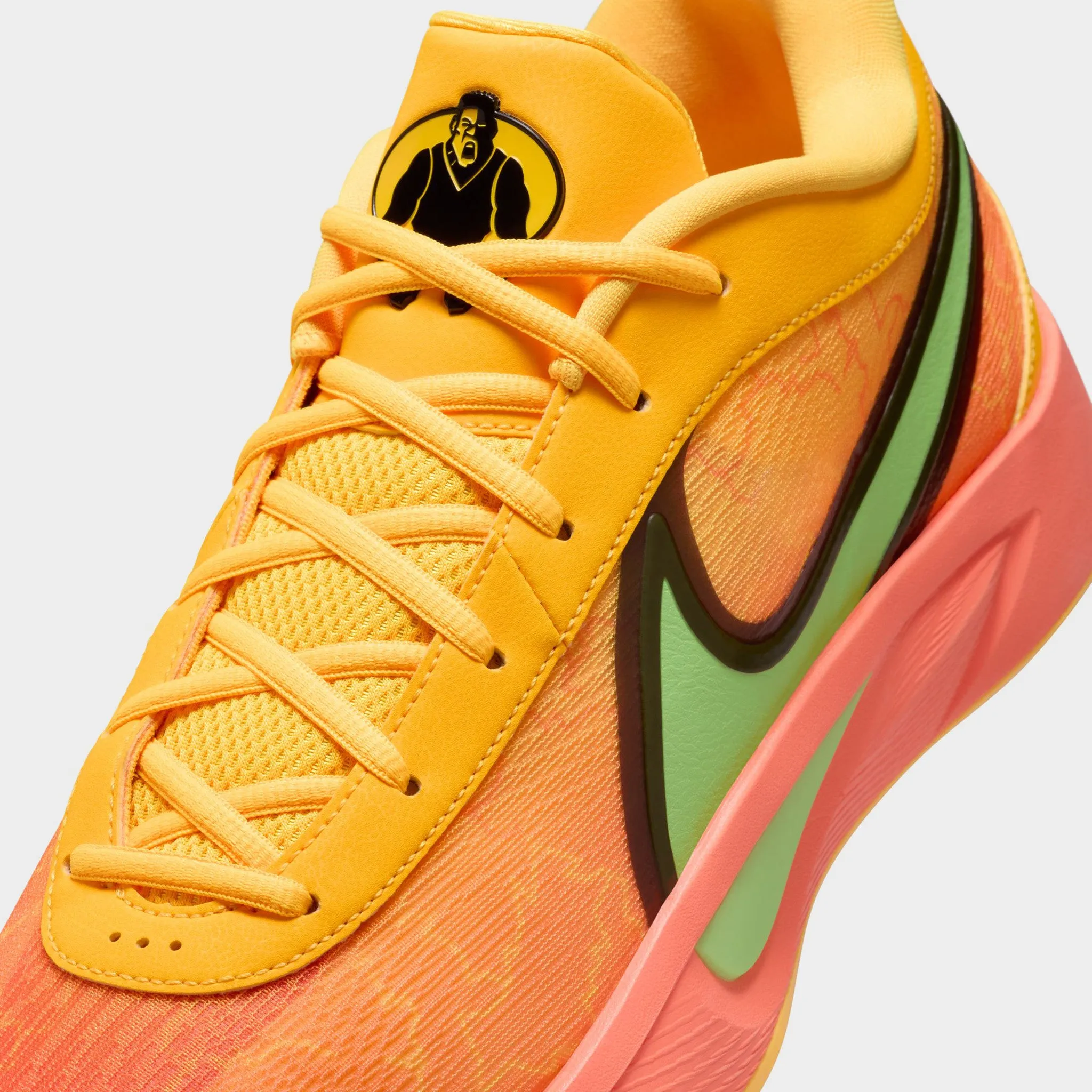 Every Move Nike Giannis Freak 6 Light Wild Mango / Action Green - Black