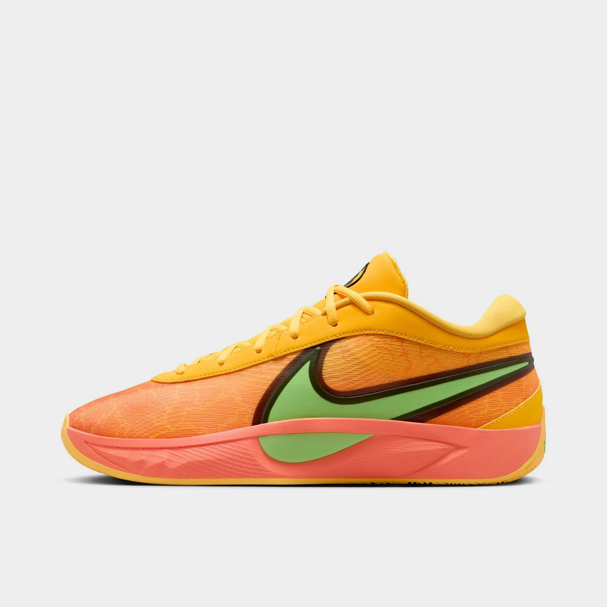 Nike Giannis Freak 6 Light Wild Mango / Action Green - Black Sharp Pivot