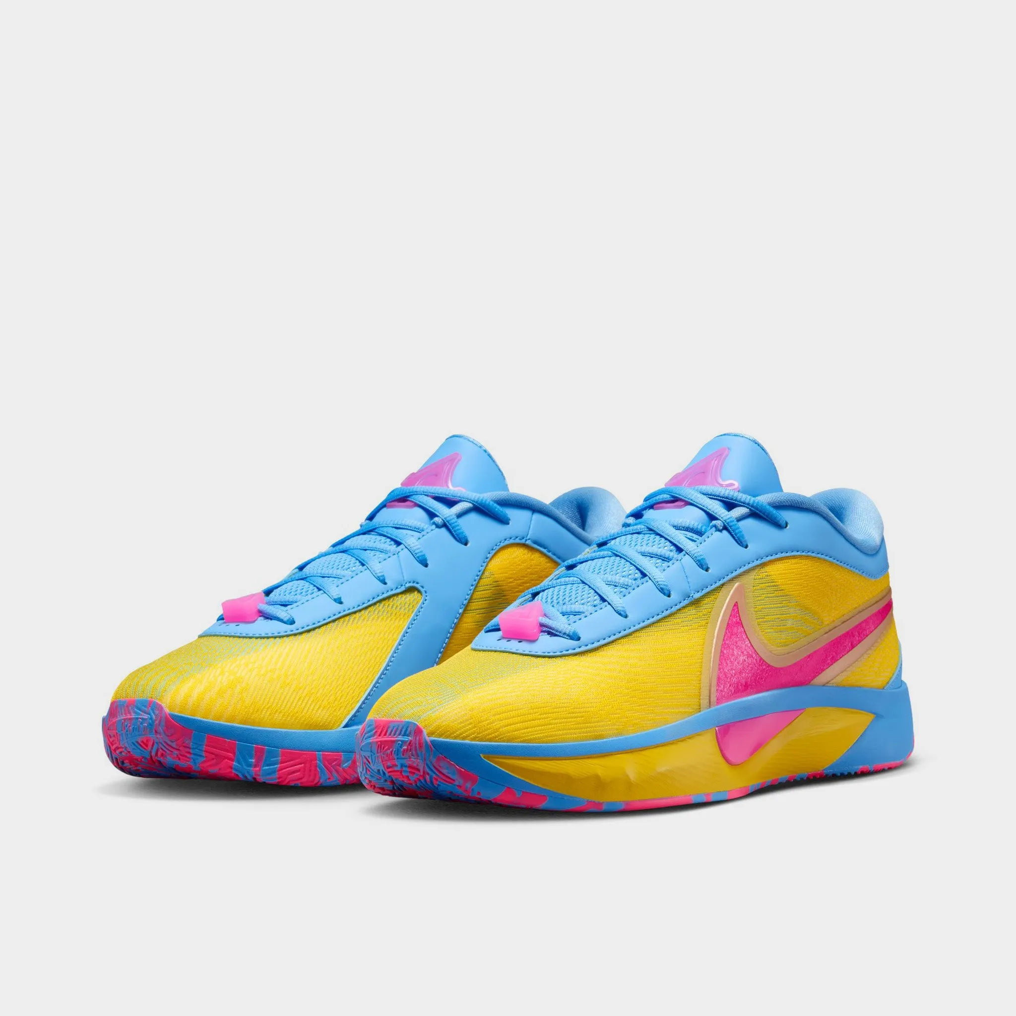 Nike Giannis Freak 6 "Candy Funhouse" Lightening / Hyper Pink - University Blue Comfortable fit