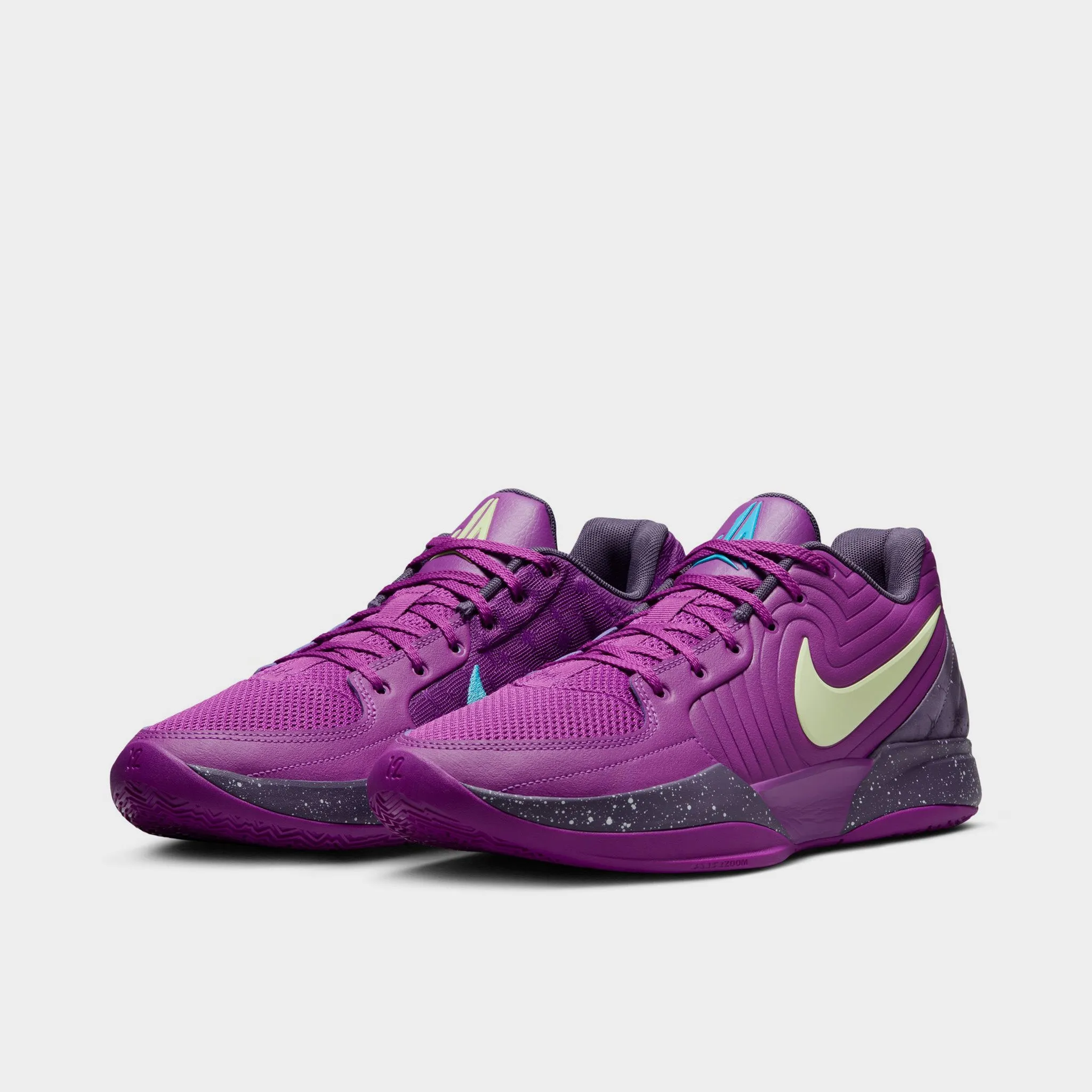 Durable Frame Bounce Support Nike Ja 2 Bold Berry / Baltic Blue - Light Lemon Twist