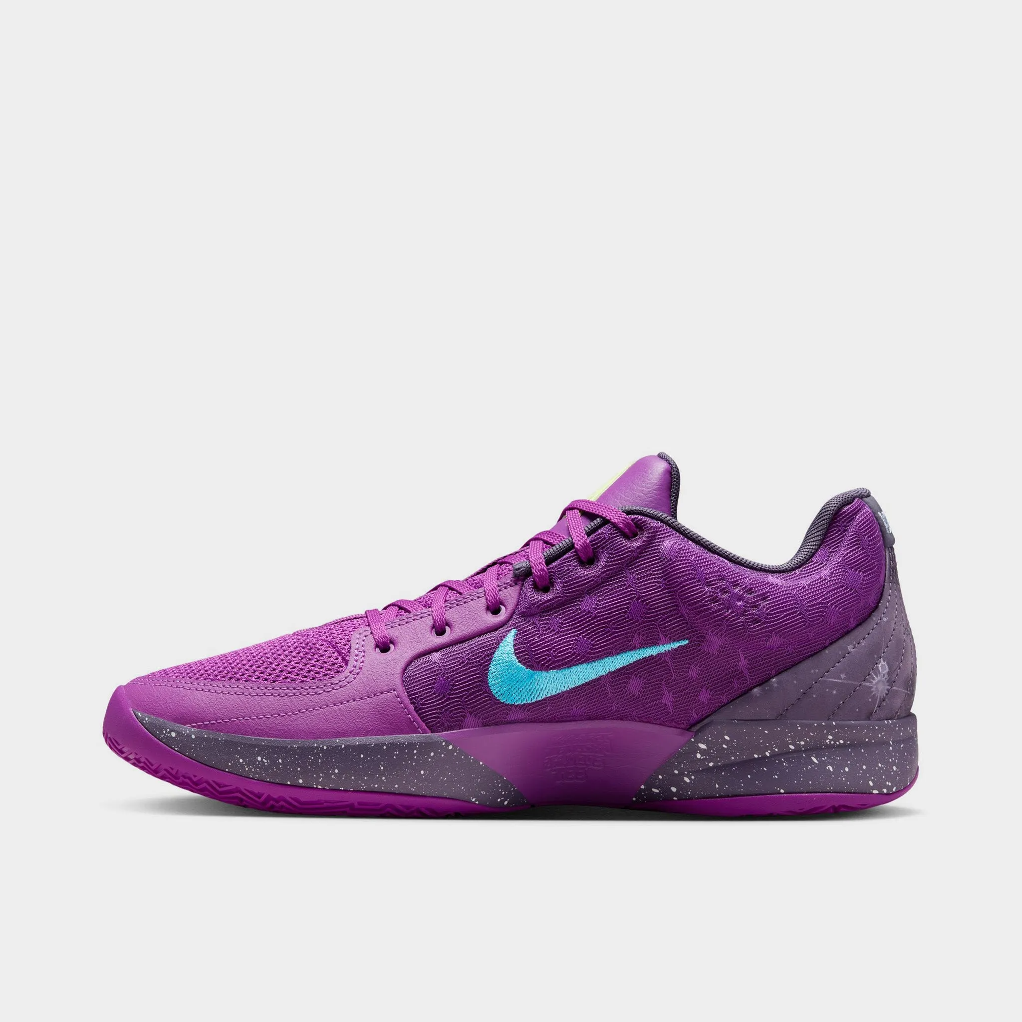Nike Ja 2 Bold Berry / Baltic Blue - Light Lemon Twist Clutch Time Non Marketing Outsole Design