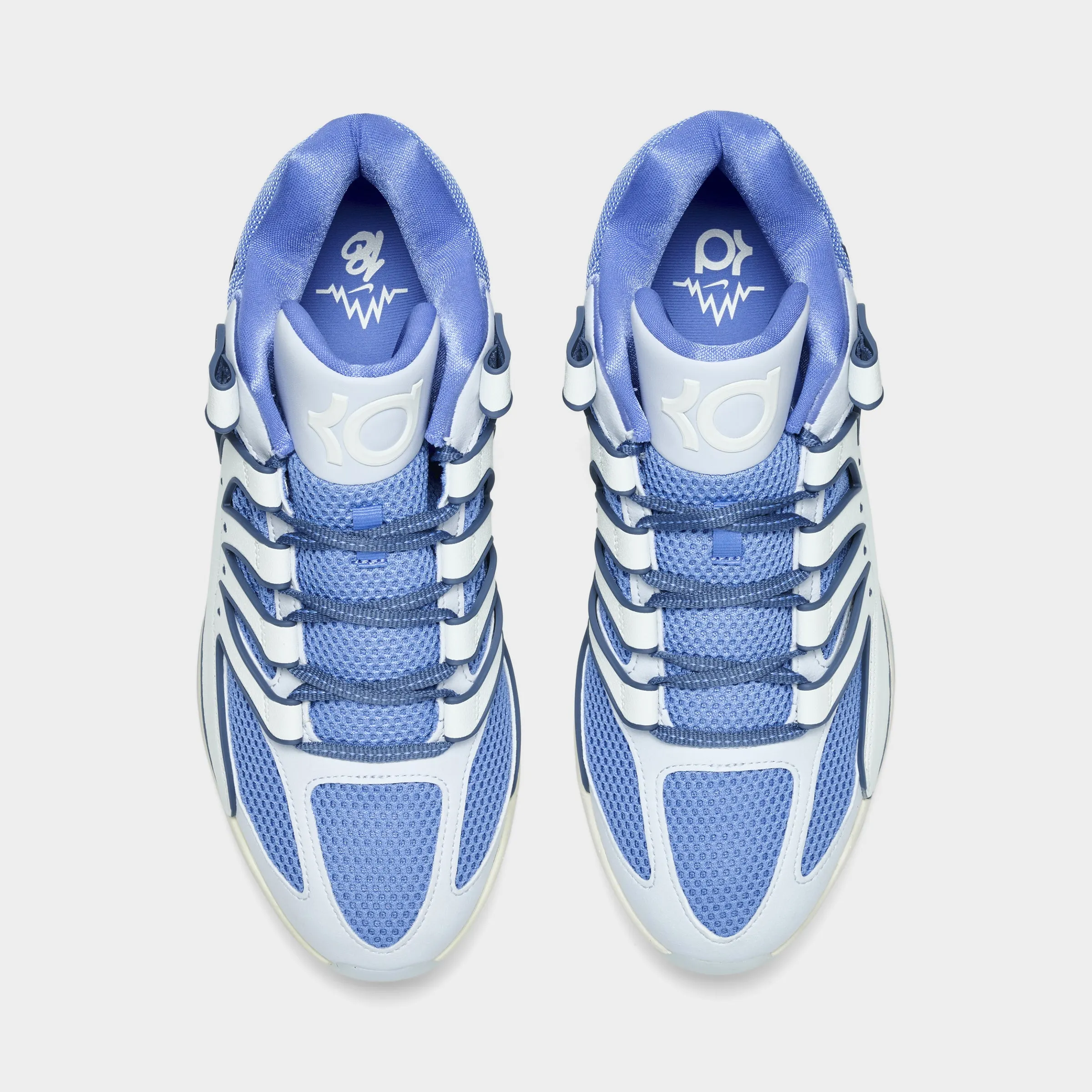 Nike KD 18 Royal Pulse /Sail-Football Grey Lateral Stabilization Wings Progressive Flex Grooves