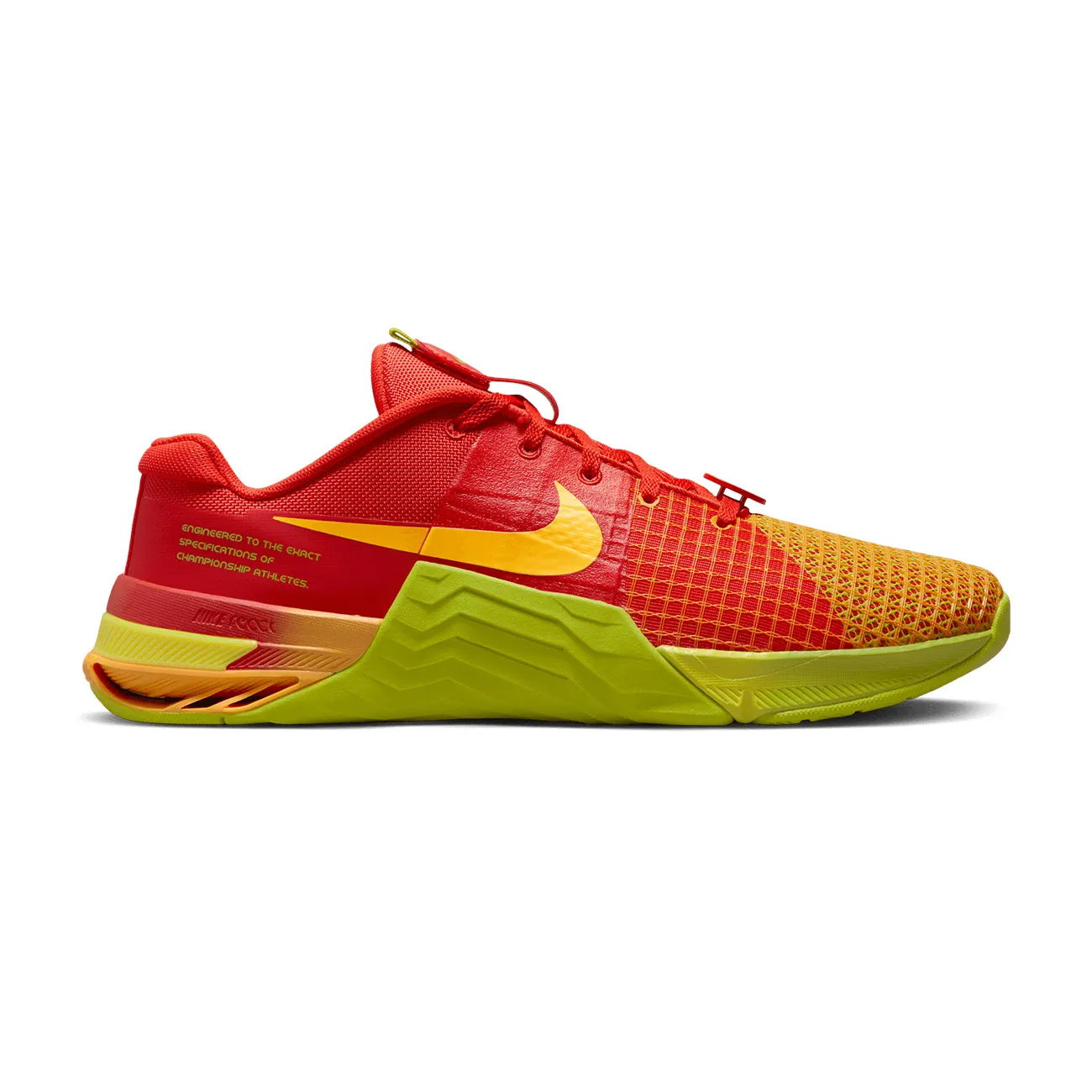Clean White Track Run Nike Metcon 8 AMP