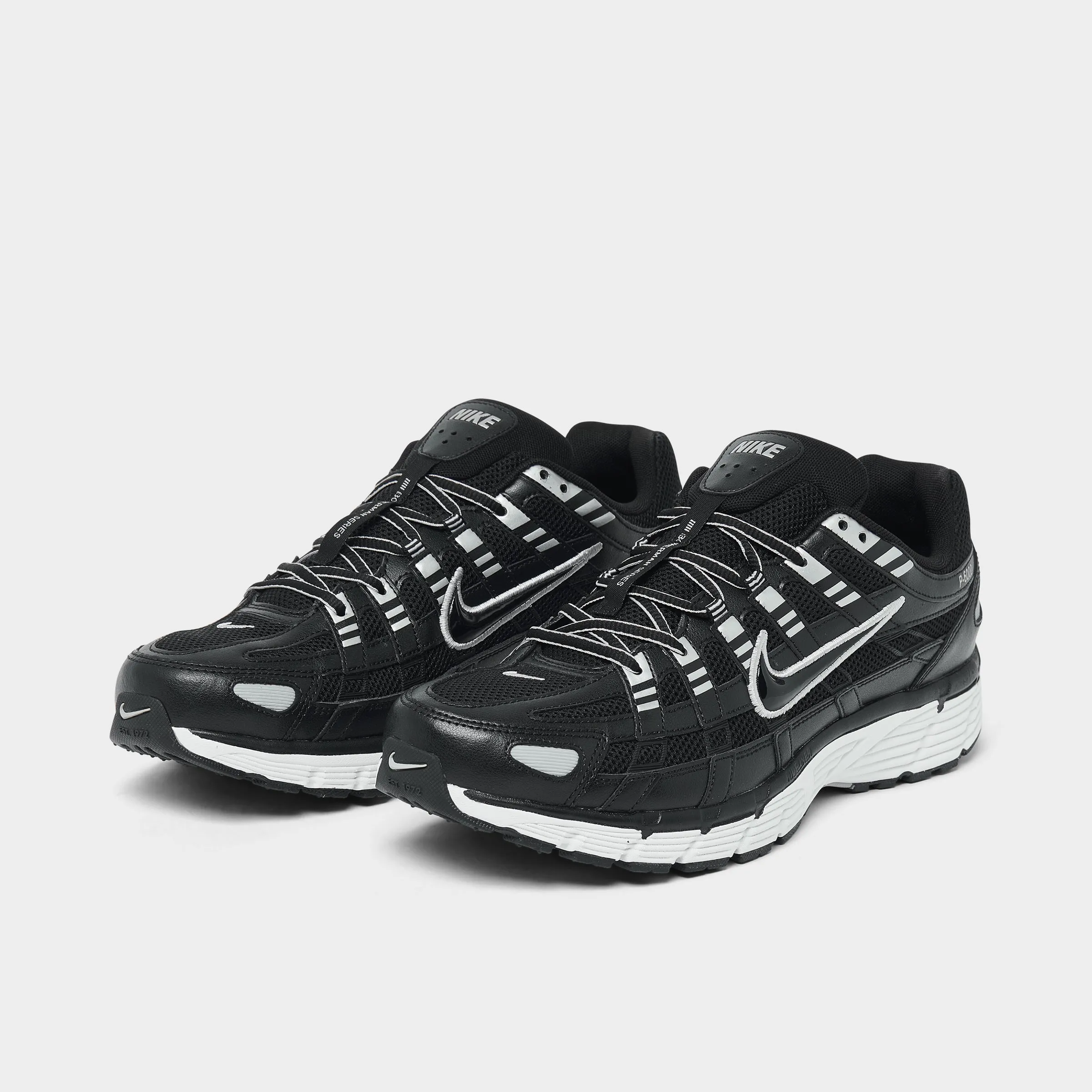 Nike P-6000 Black / Black - White sports performance Breath Grip