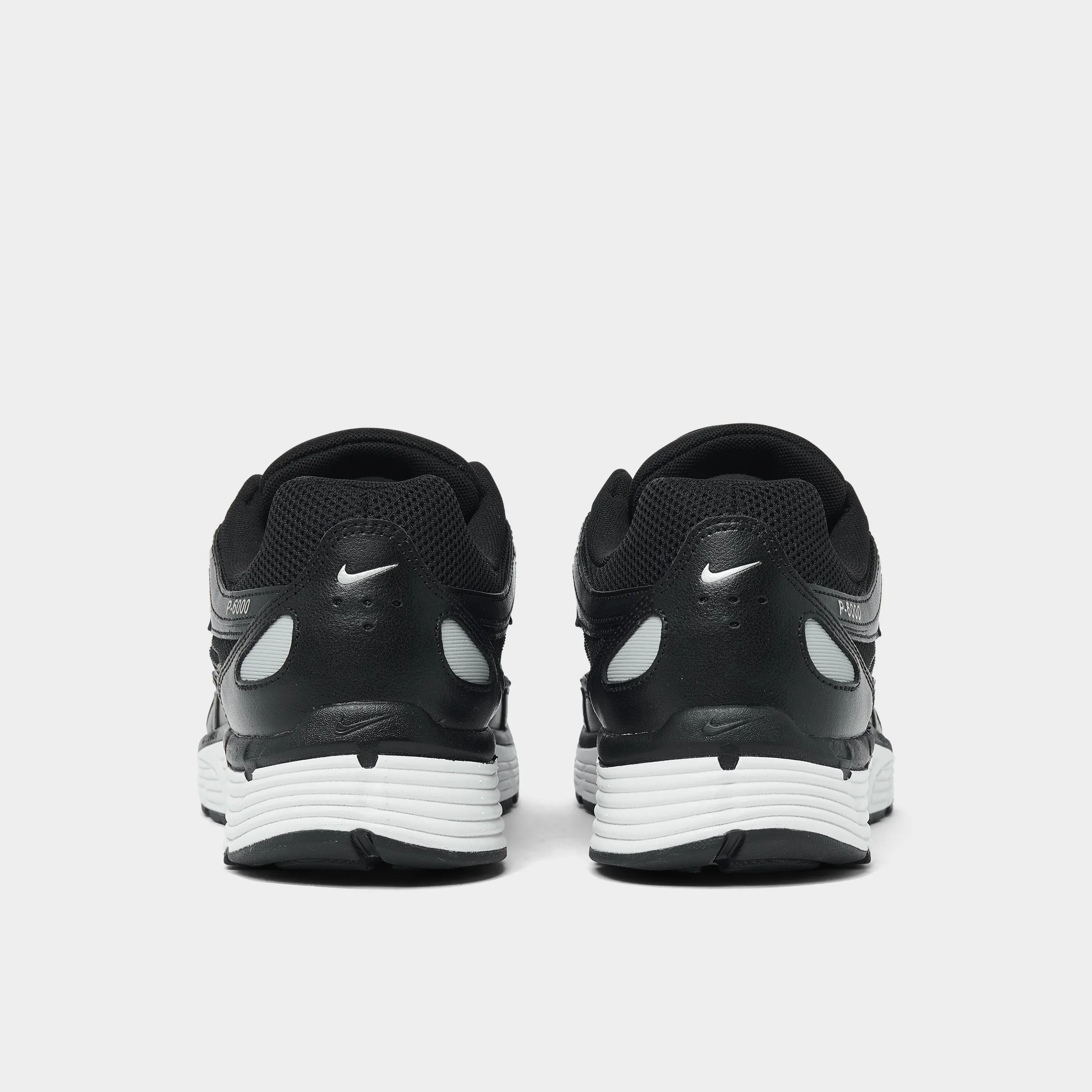 Nike P-6000 Black / Black - White Vertical Flex