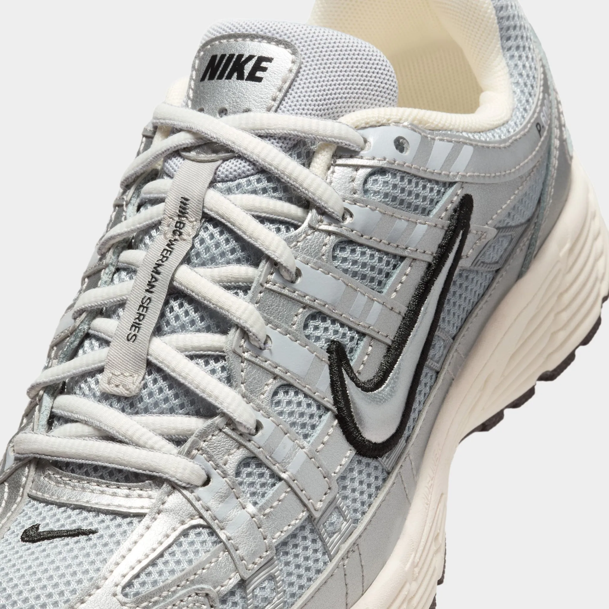 Hyper Compression Foam Nike P-6000 GS Metallic Silver / Black