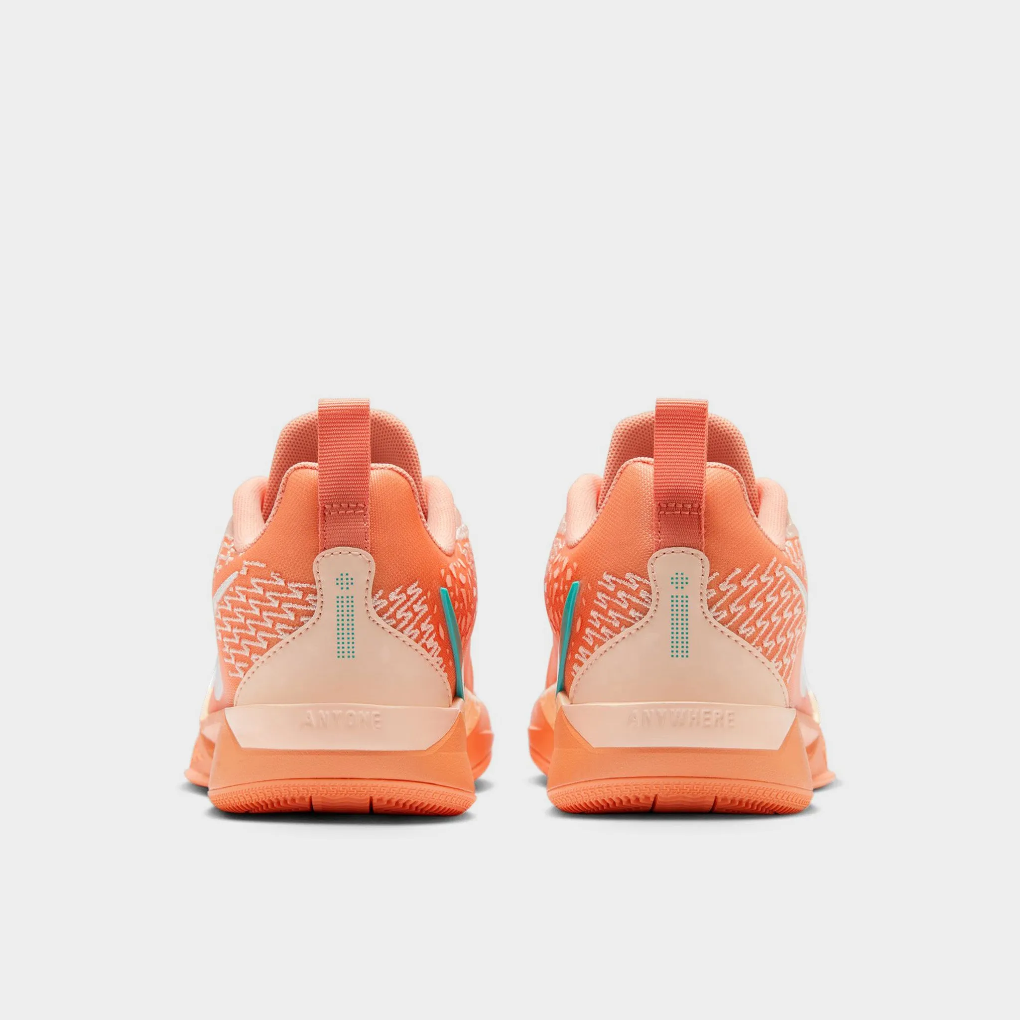 Compression Molded EVA Nike Sabrina 2 GS Apricot Agate / Light Bone - Washed Coral