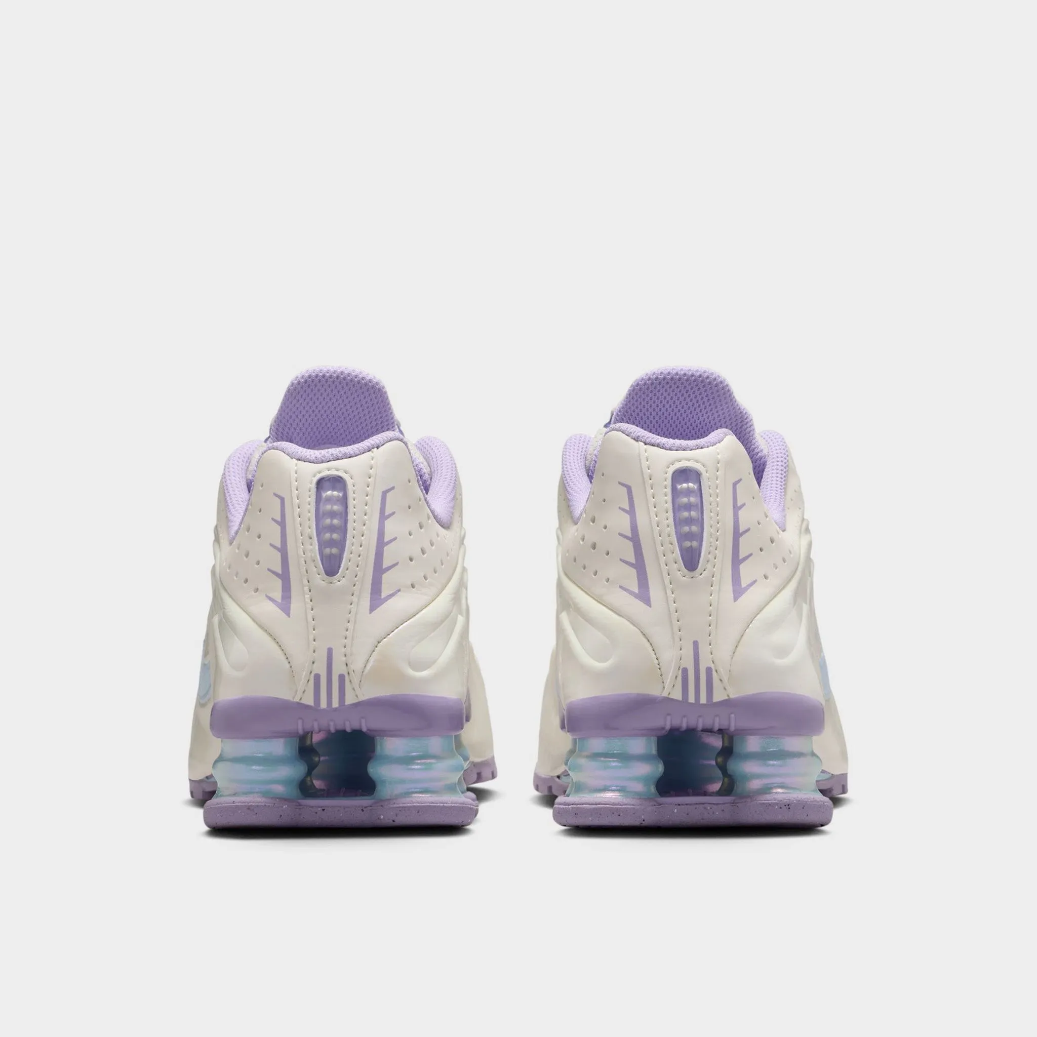 Nike Shox R4 NA13 GS Soft Pearl / Celestine Blue - Hydrangeas Lightweight Grip