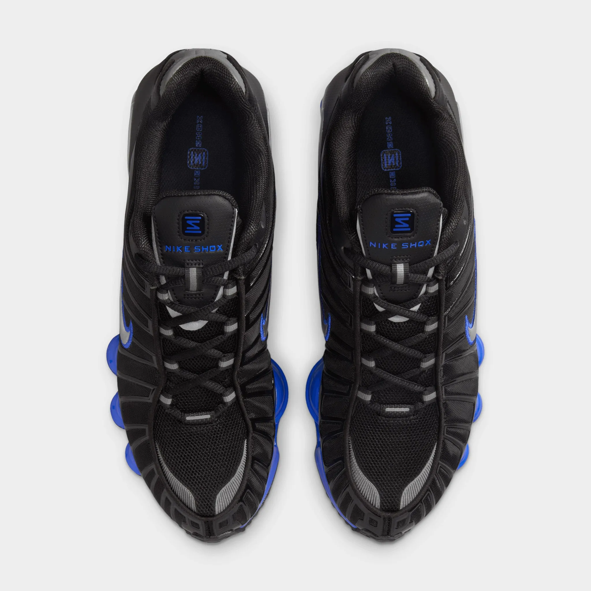 Streetwear Nike Shox TL Black / Metallic Silver - Race Blue