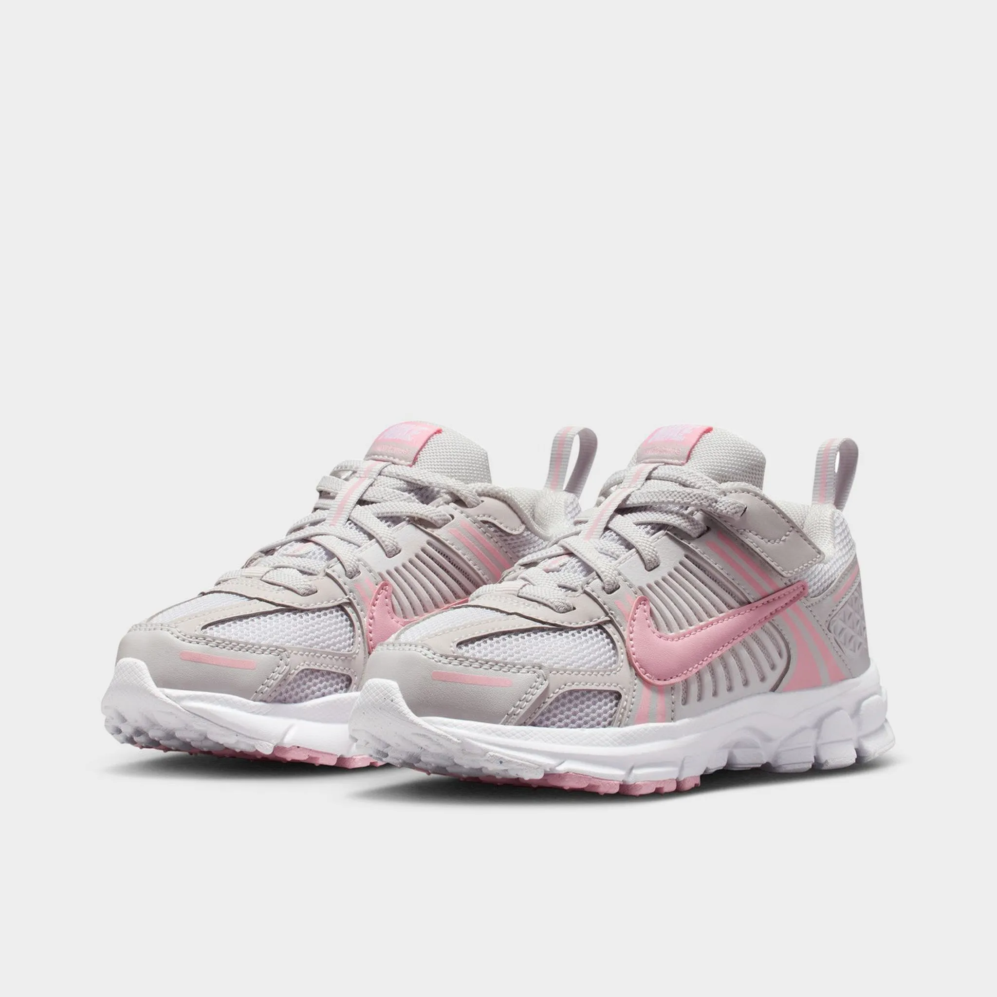 Nike Vomero 5 PS Vast Grey / Medium Soft Pink - White Fast Lane Tear Resistant Stitching