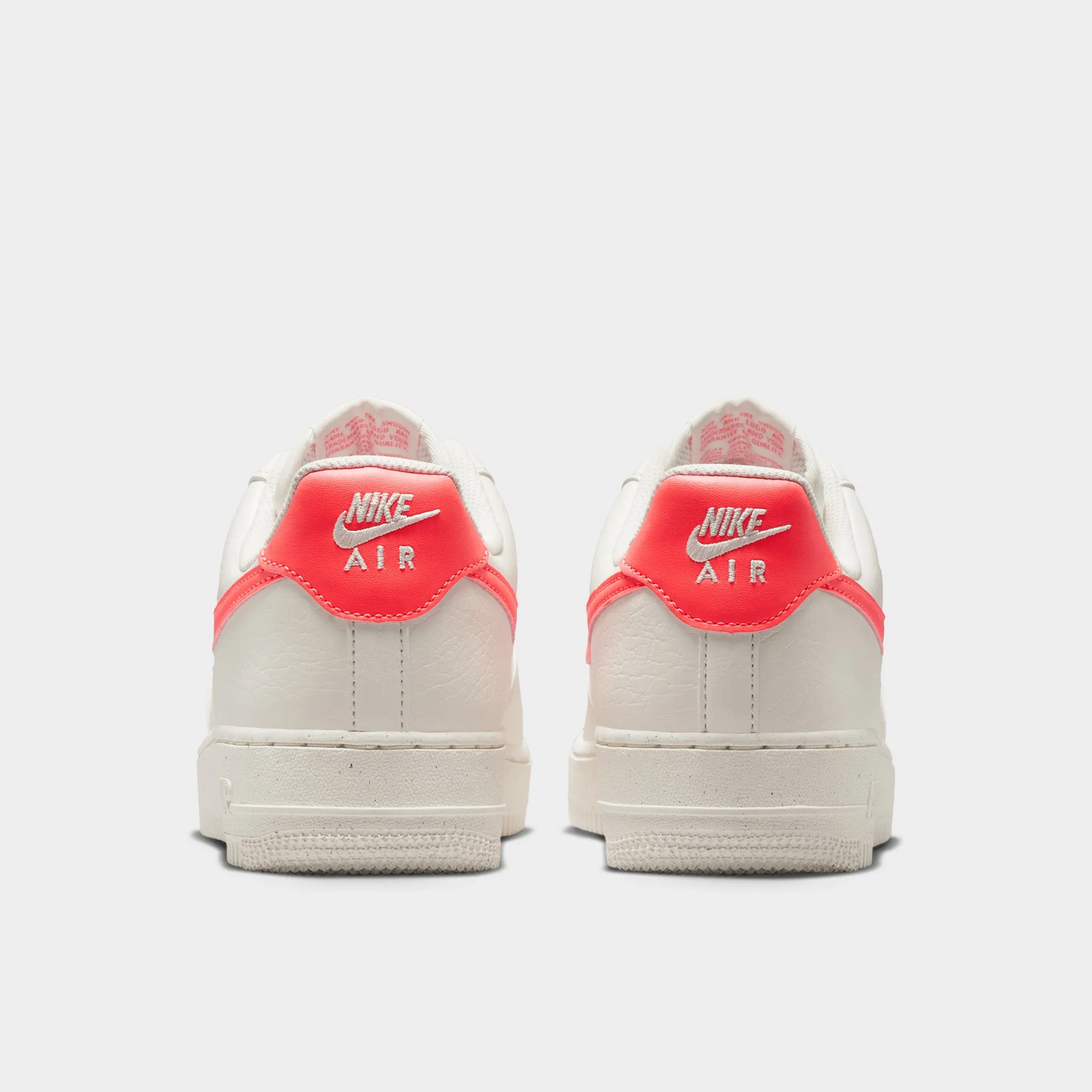 Nike Women's Air Force 1 '07 Next Nature Sail / Sail -  Hot Lava Quick Style
