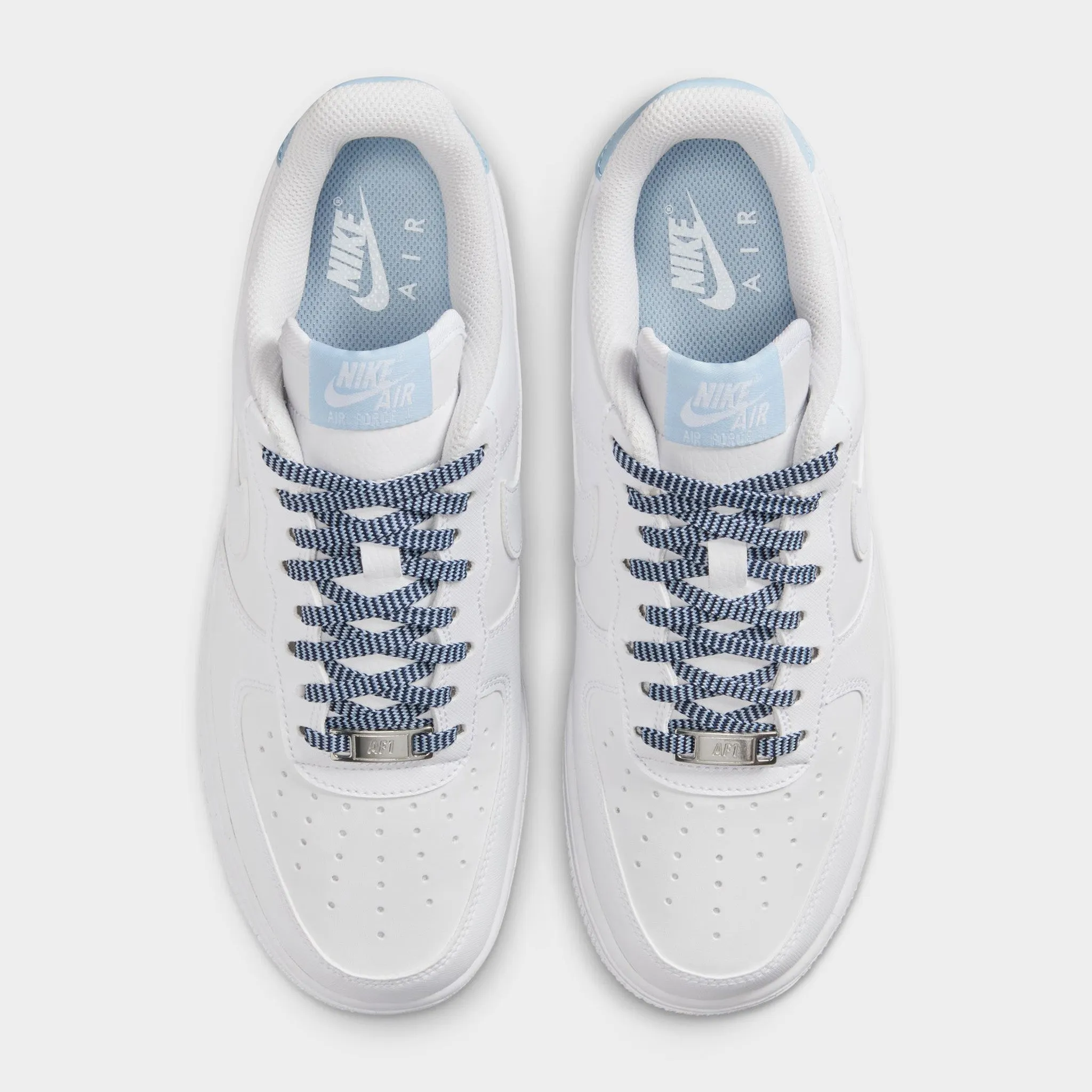 Nike Women's Air Force 1 '07 Next Nature White / Light Armory Blue Cushioned lining All-Purpose