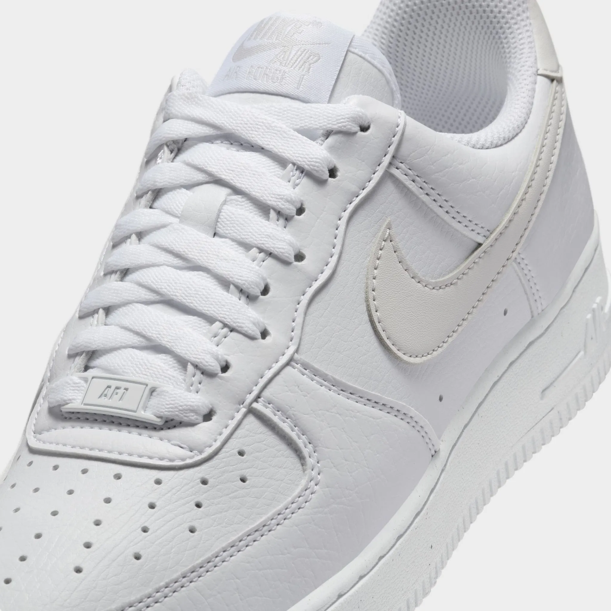 Nike Women's Air Force 1 '07 Next Nature White / Vast Grey Refined Look bootie