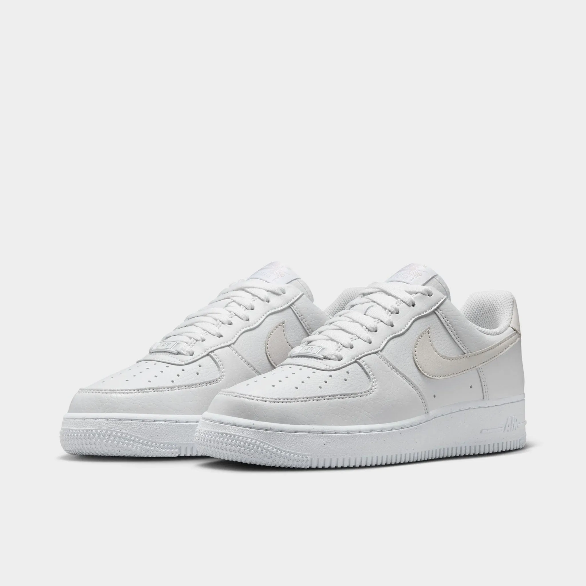 Nike Women's Air Force 1 '07 Next Nature White / Vast Grey dancing shoes skiers' grip