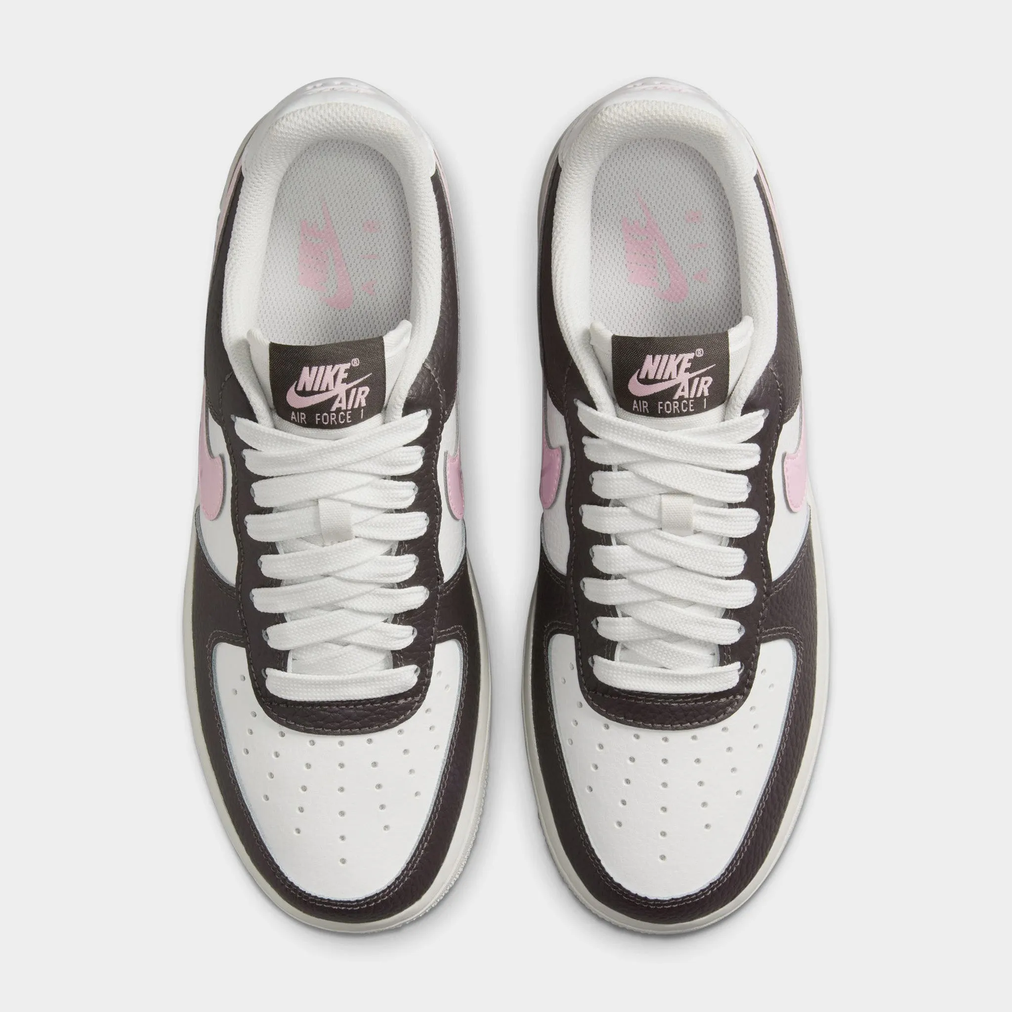 Modern Aesthetic Nike Women's Air Force 1 '07 Summit White / Pink Foam - Medium Ash