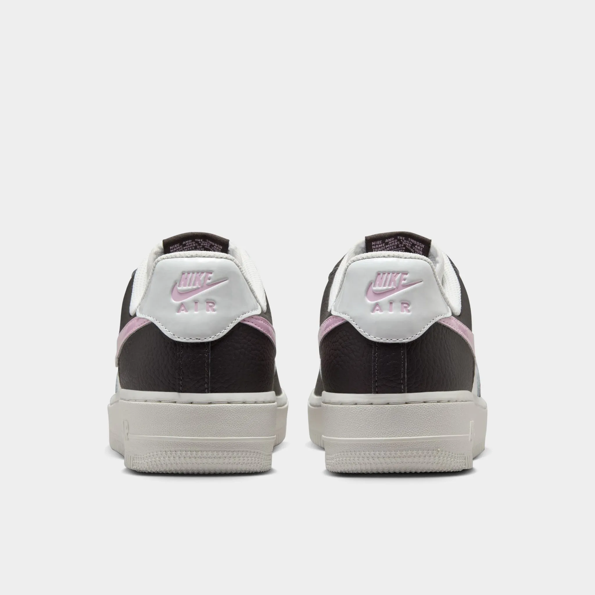 Nike Women's Air Force 1 '07 Summit White / Pink Foam - Medium Ash Adjustable Fit System Hyper bounce