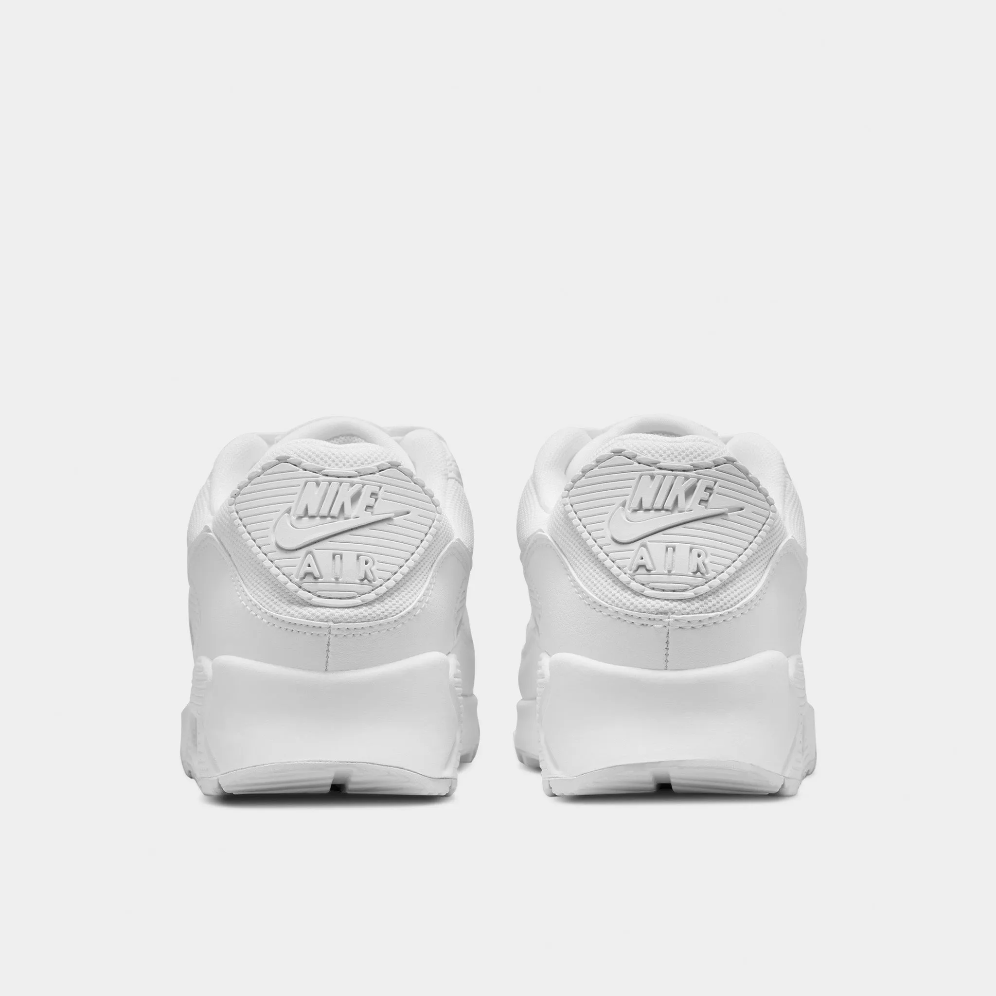 Nike Women's Air Max 90 White / White - White perforated All-day Grip