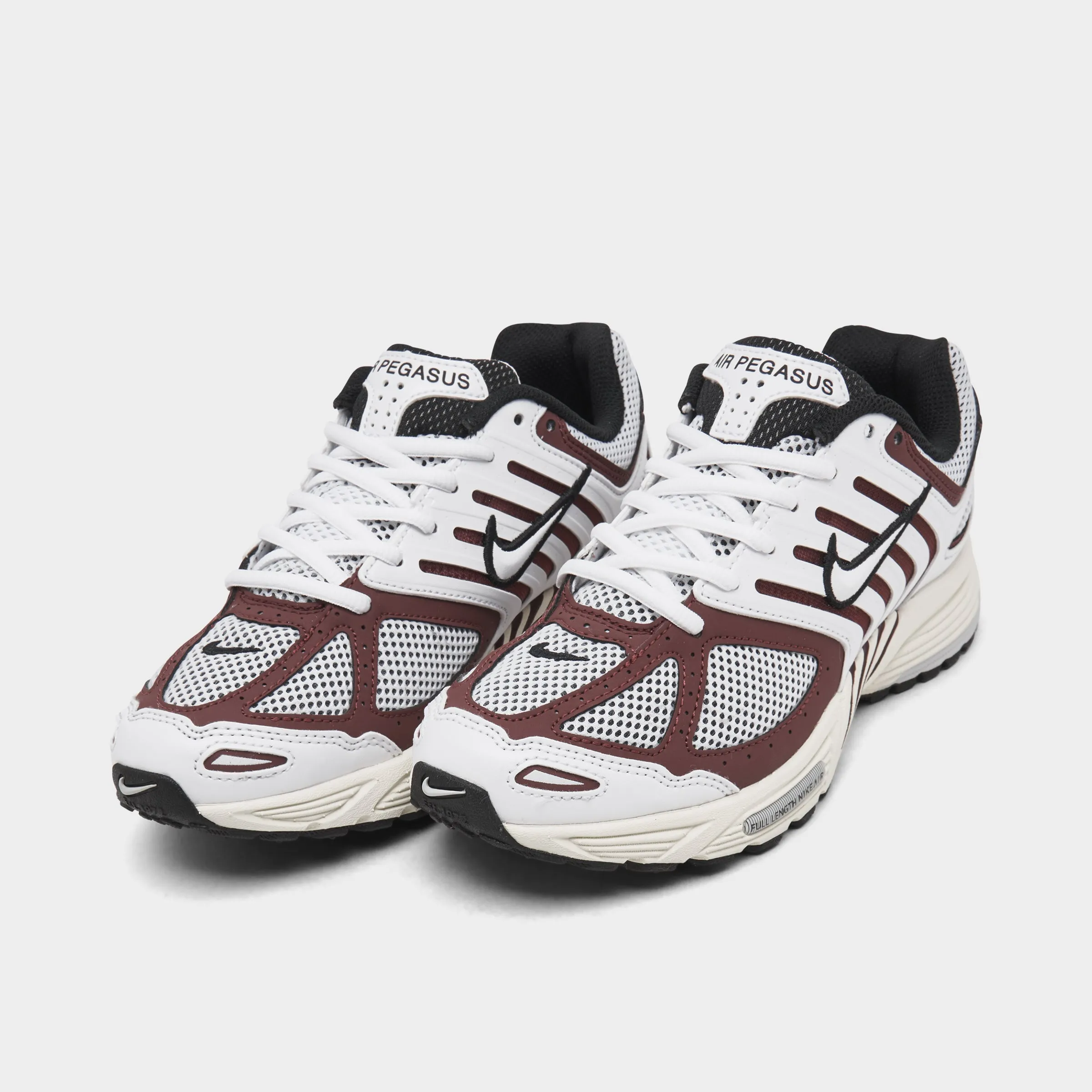 Heel Lockdown System Flattering wear Nike Women's Air Pegasus 2005 Dark Team Red / White - Black