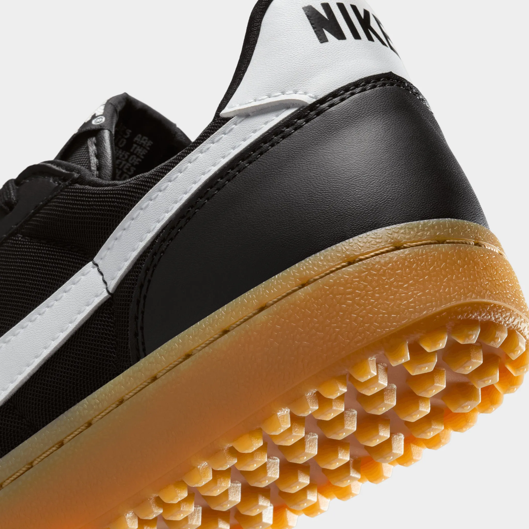 Nike Women's Field General Black / White - Gum Light Brown Fresh Lining